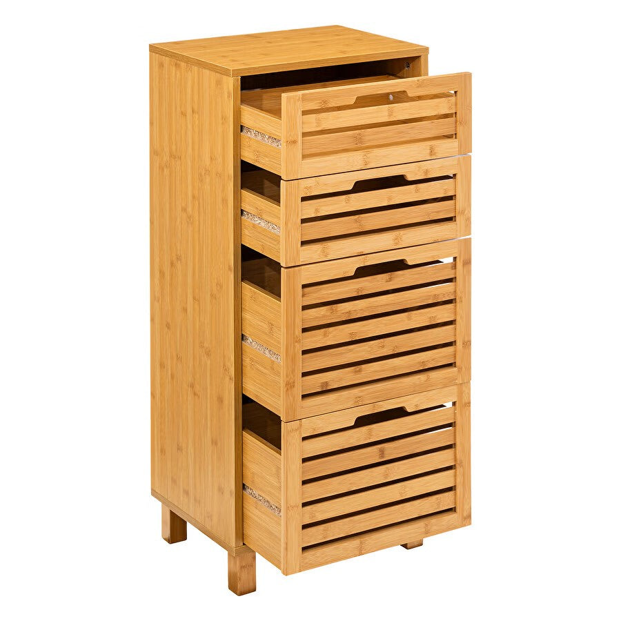 5Five Bamboe Sicela Badkamerkast 40x30x98cm - Bamboe