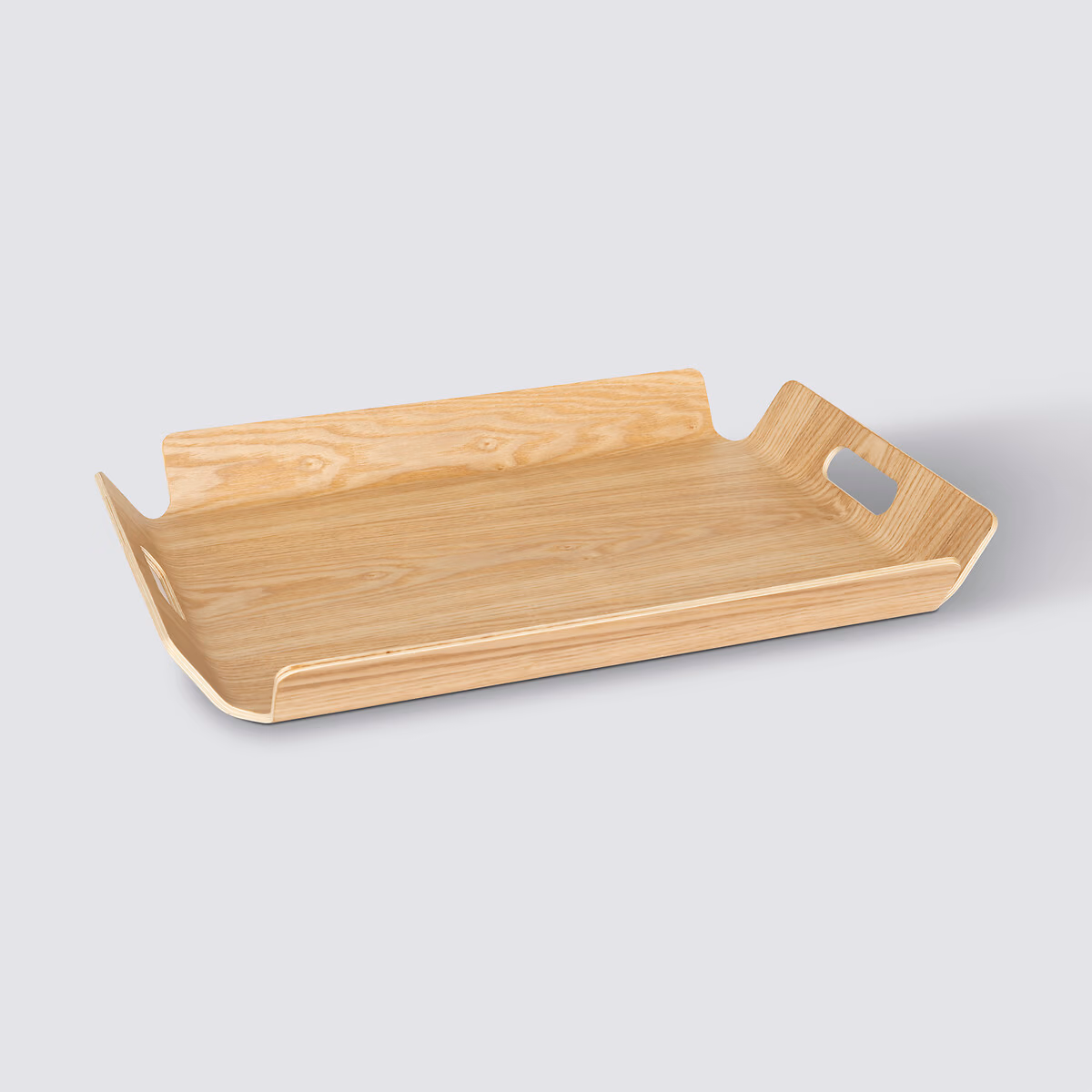 Atmosphera Plateau Tom set of 2 - Mango wood - Decoration - Tray - Gold