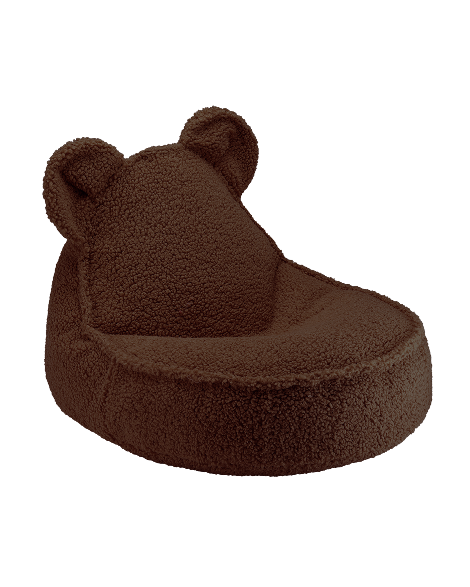 Wigiwama Teddy Bear Pouf / Pouf - 70x60x42cm - Biscuit