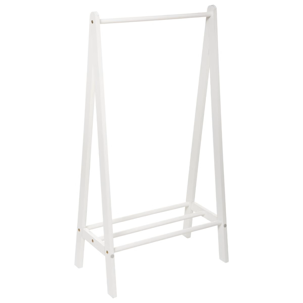 Atmosphera Kids Kledingrek voor kinderen - 60x30xH114cm - Wit
