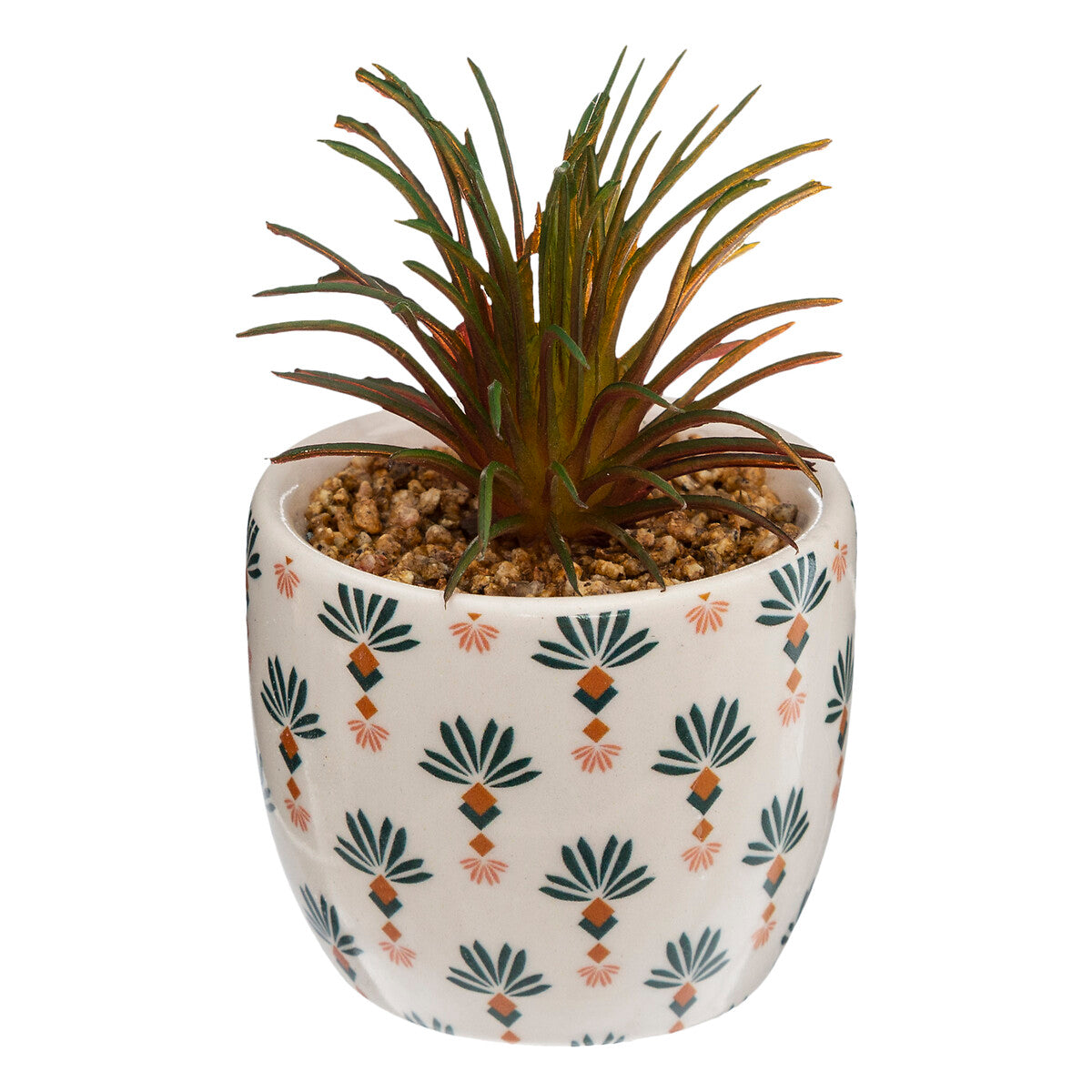 Plante Artificielle Atmosphera - Plante avec pot - 17xH9cm - Multi