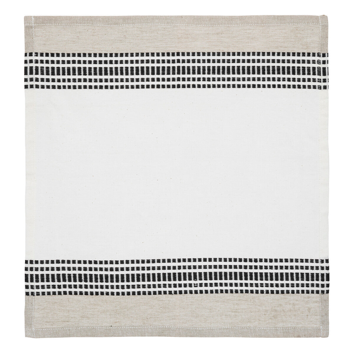 Atmosphera Servetten Dolly 40x40cm - Set van 2 stuks - Katoen - Beige