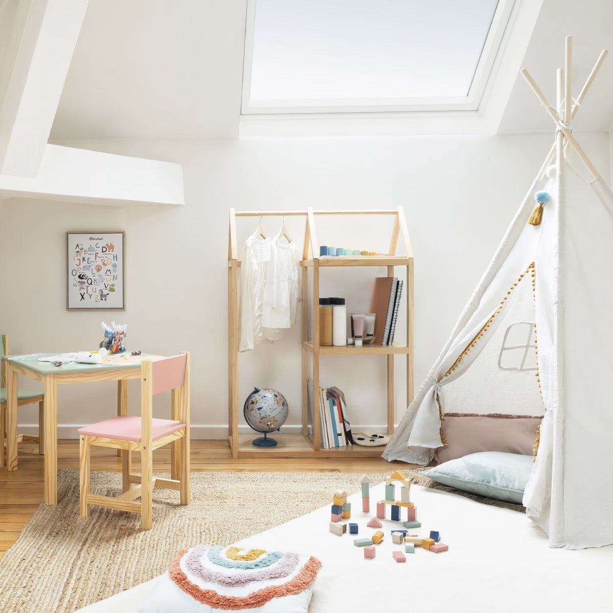 Jabadabado Coffre à outils en bois - Teddy - Ours