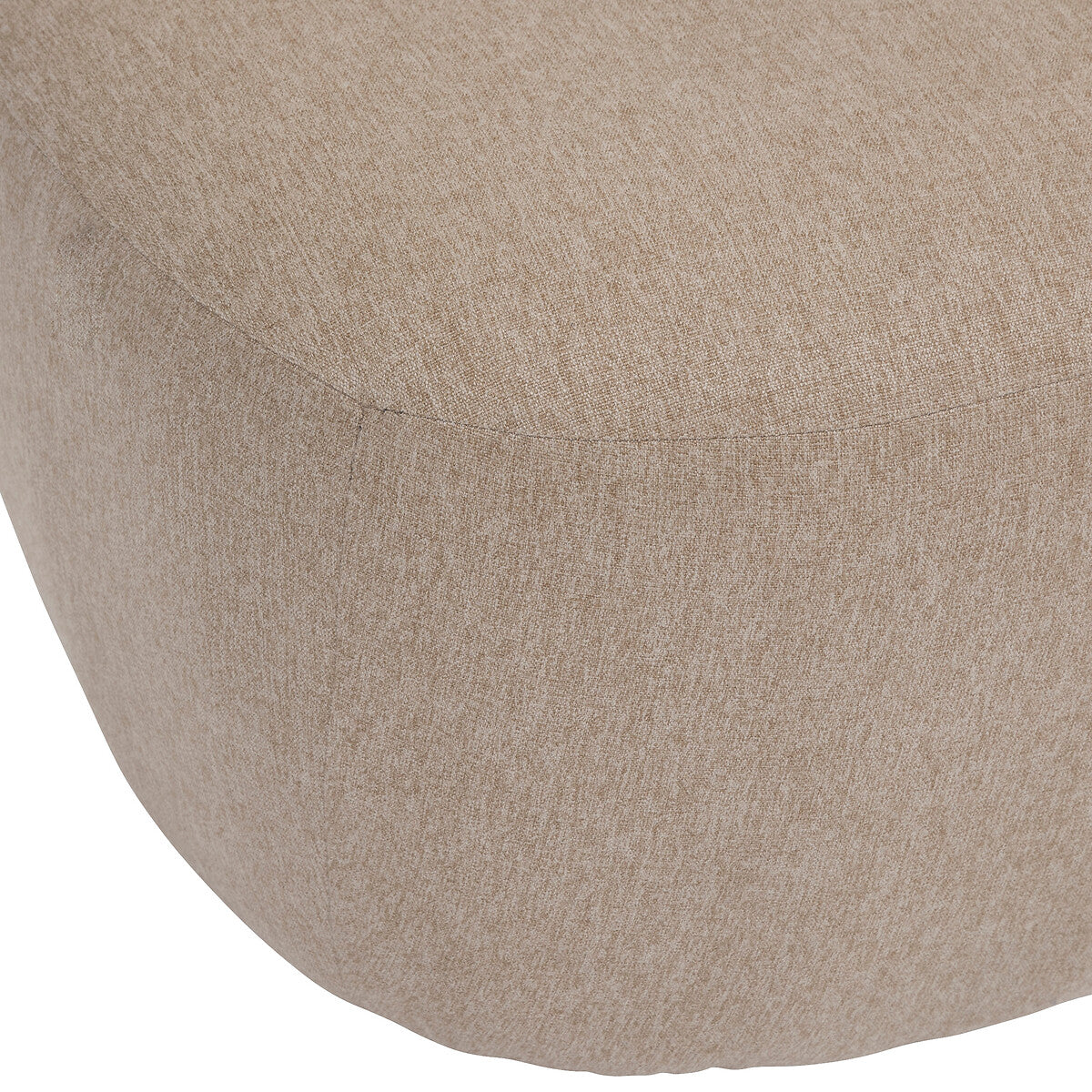 BEAU Amalia stoffen fauteuil - L65xD71xH68cm - Beige