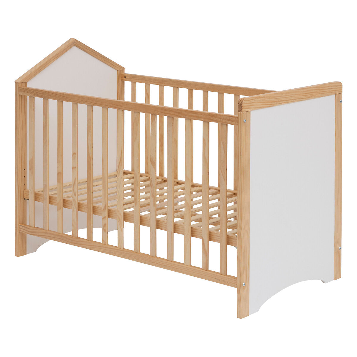 Lit bébé Atmosphera Kids 120x60cm - Bois naturel