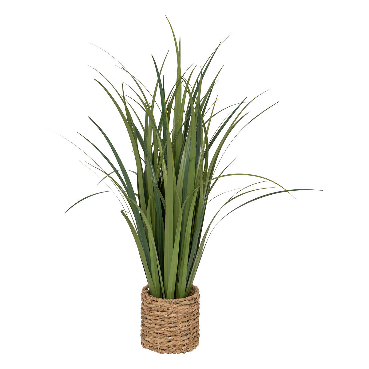 Atmosphère plante artificielle plante suspendue avec pot - 16x16x31cm - noir / vert