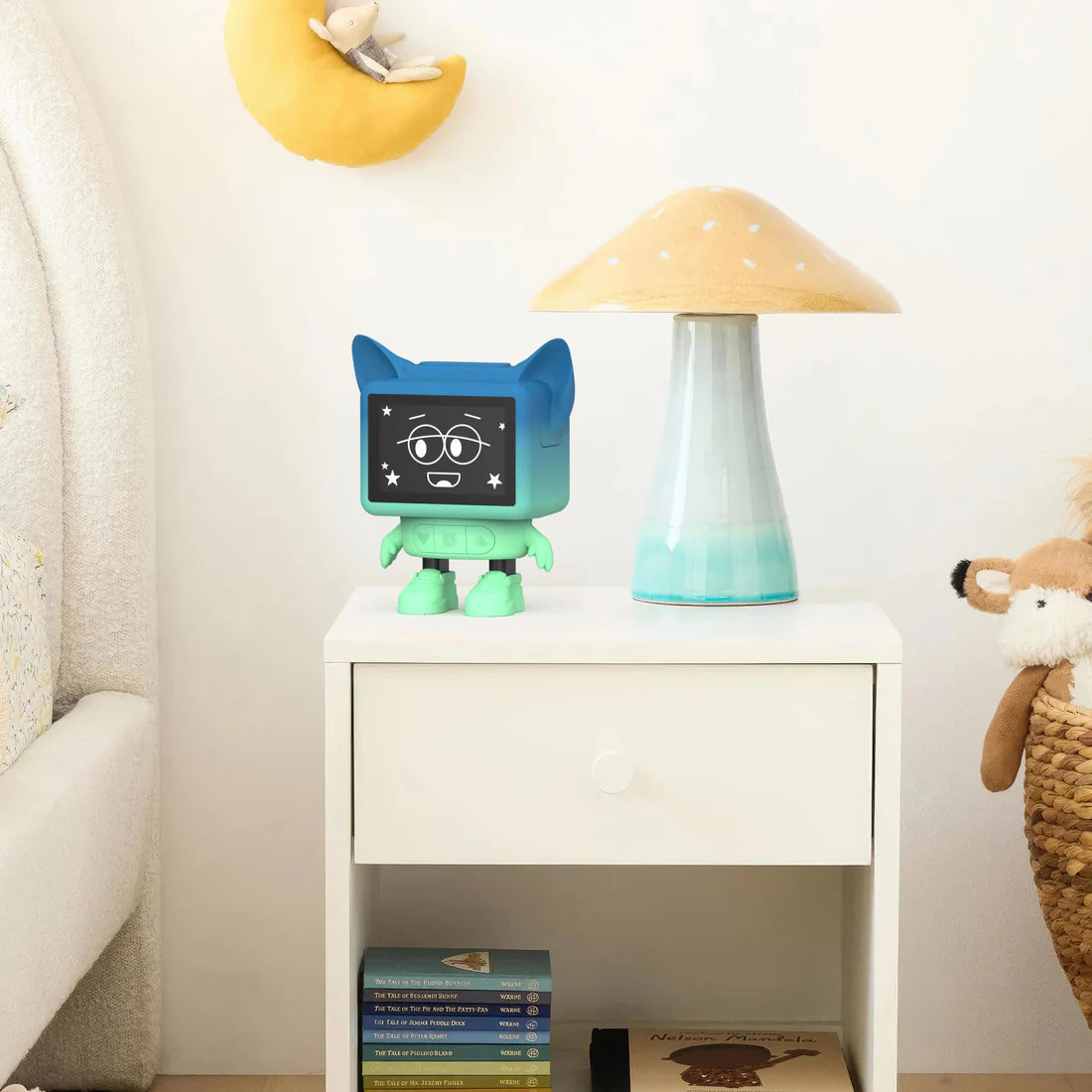 MOB Cutie Clock / Clock Connect - Rabbit Clock - Pink