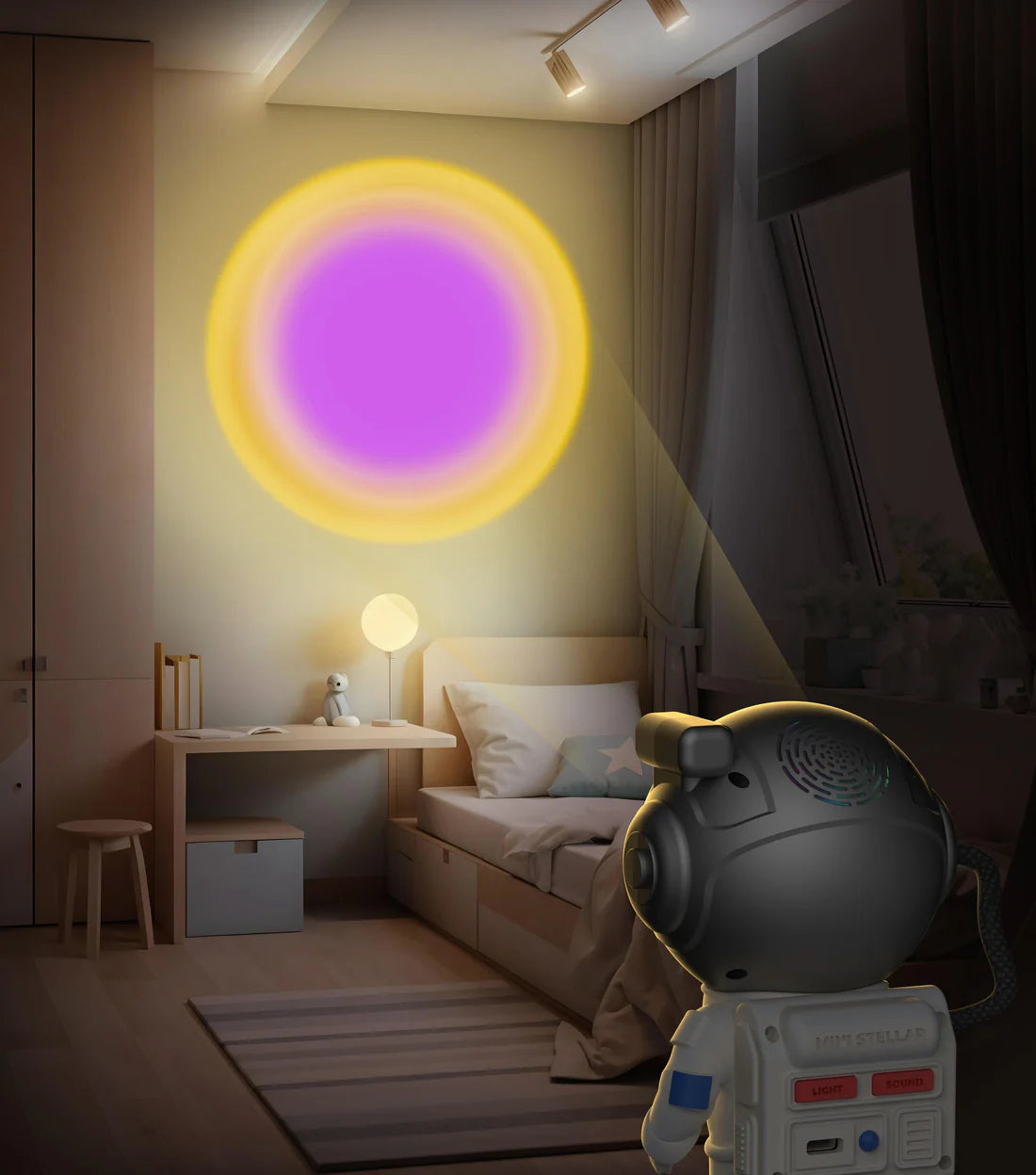 Mob Galaxy Light - Projektor Milchstraße - 7 Farben