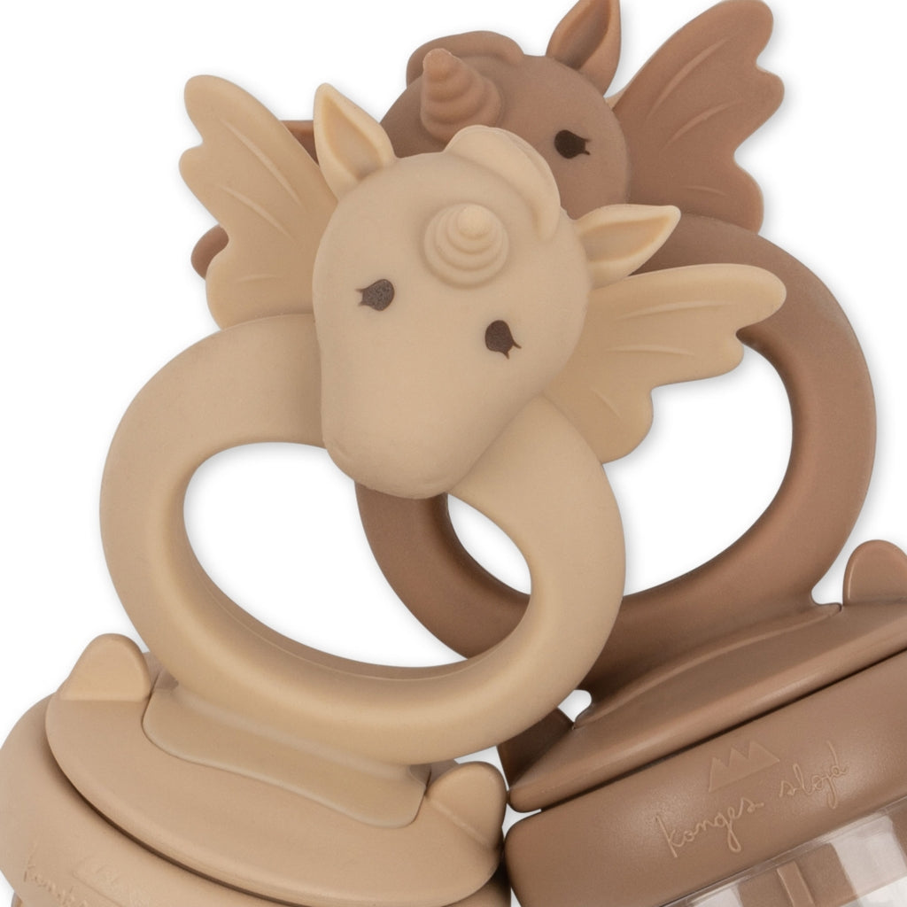 Konges Sløjd fruit pacifier unicorn - Shell / Blush