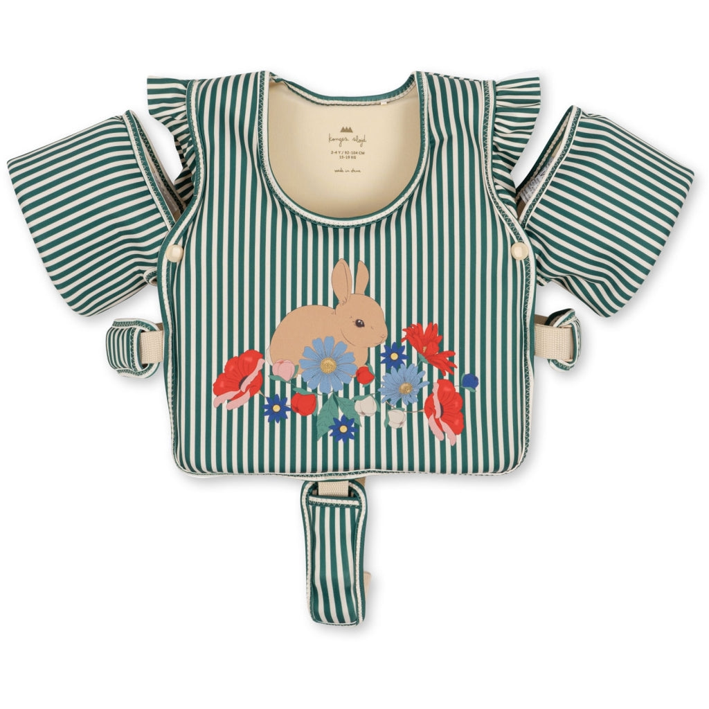 Konges Sløjd Gilet de sauvetage avec ailes de natation amovibles - Bunny Tokki