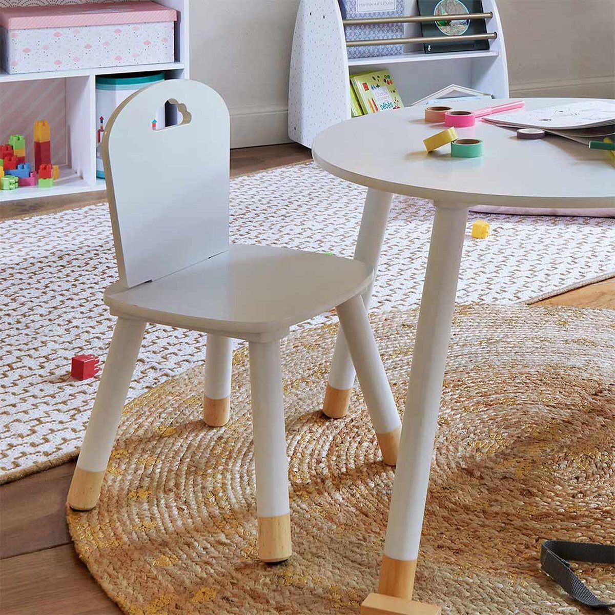 BEAU by Bo Children's Table and High Chair White