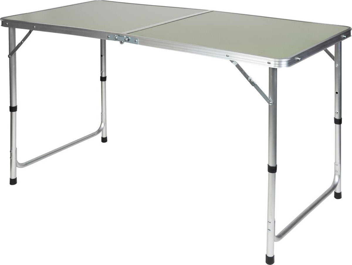 Otano Opklapbare tafel - 120 x 60 cm - Aluminium - Groen