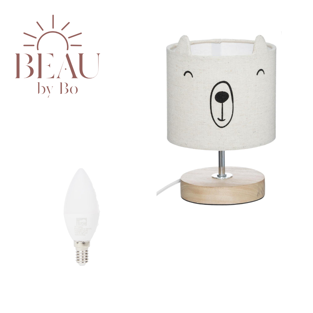 BEAU by Bo Night lamp bear with 3 LED lamps E14