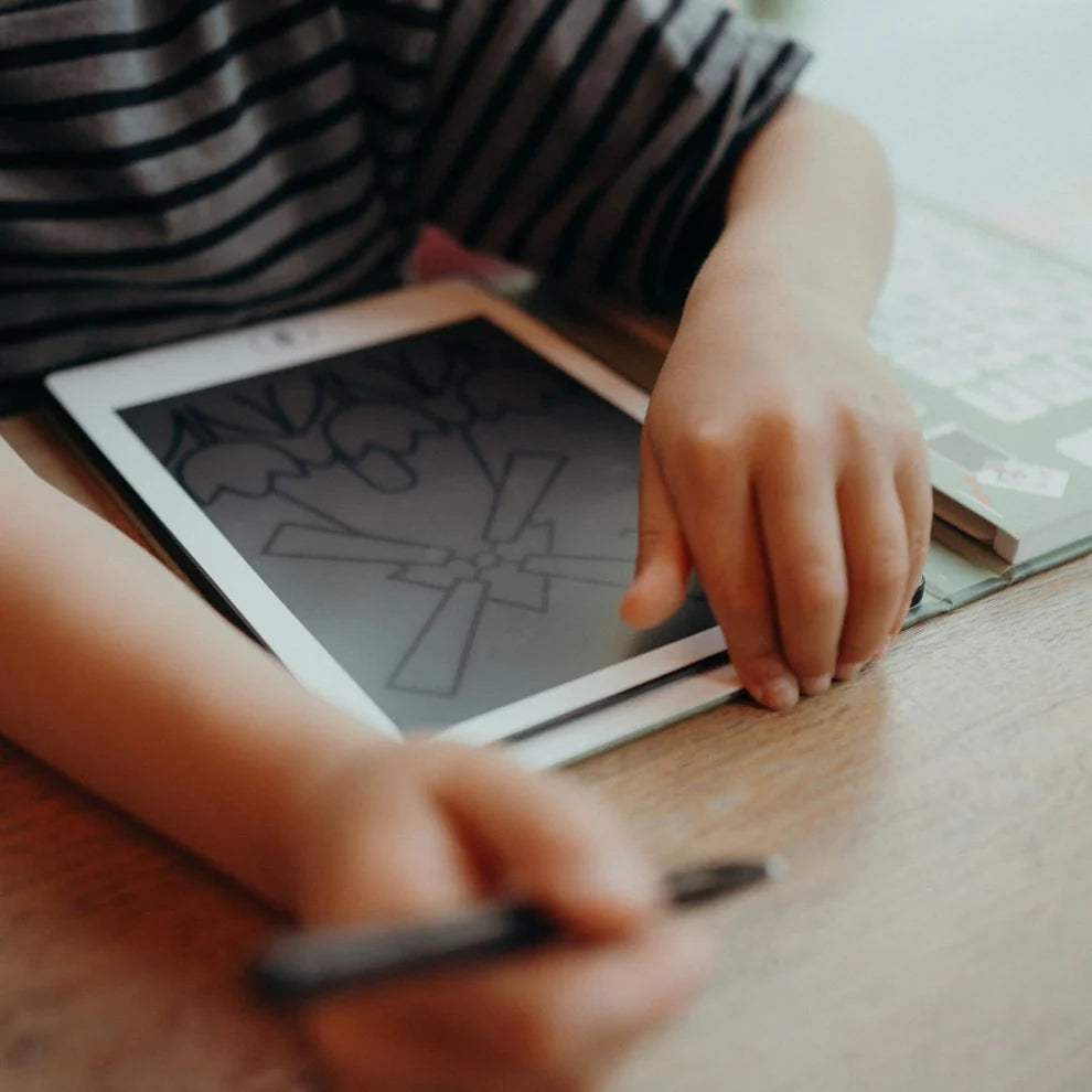 Kidywolf Kidydraw Mini Tekenboek met LCD-scherm - Galaxy - Donkerblauw