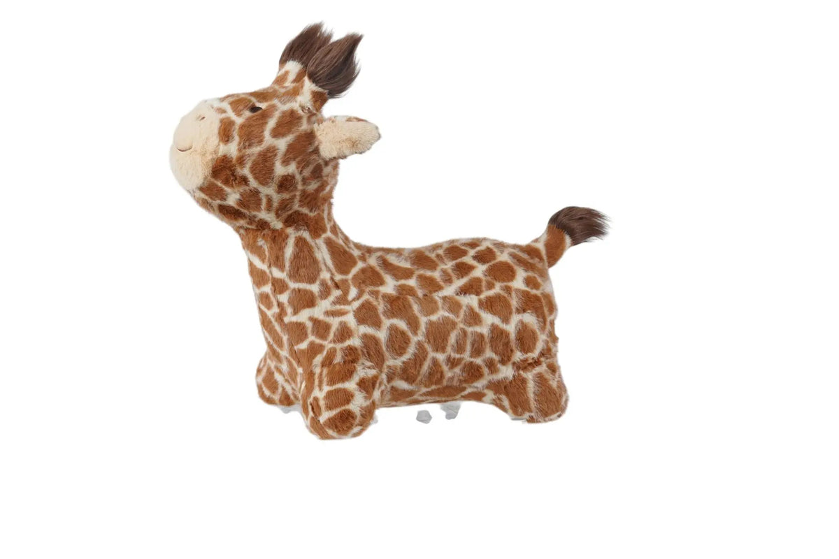 Wild & Soft Soft Bouncy Giraf - 67xH47cm - Oranje