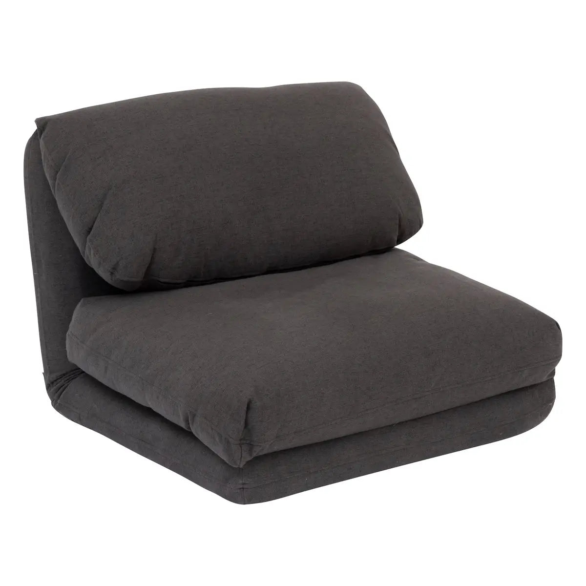 Atmosphera Marza eenzit fauteuil/slaapbank  - Donkergrijs - Uittrekbaar