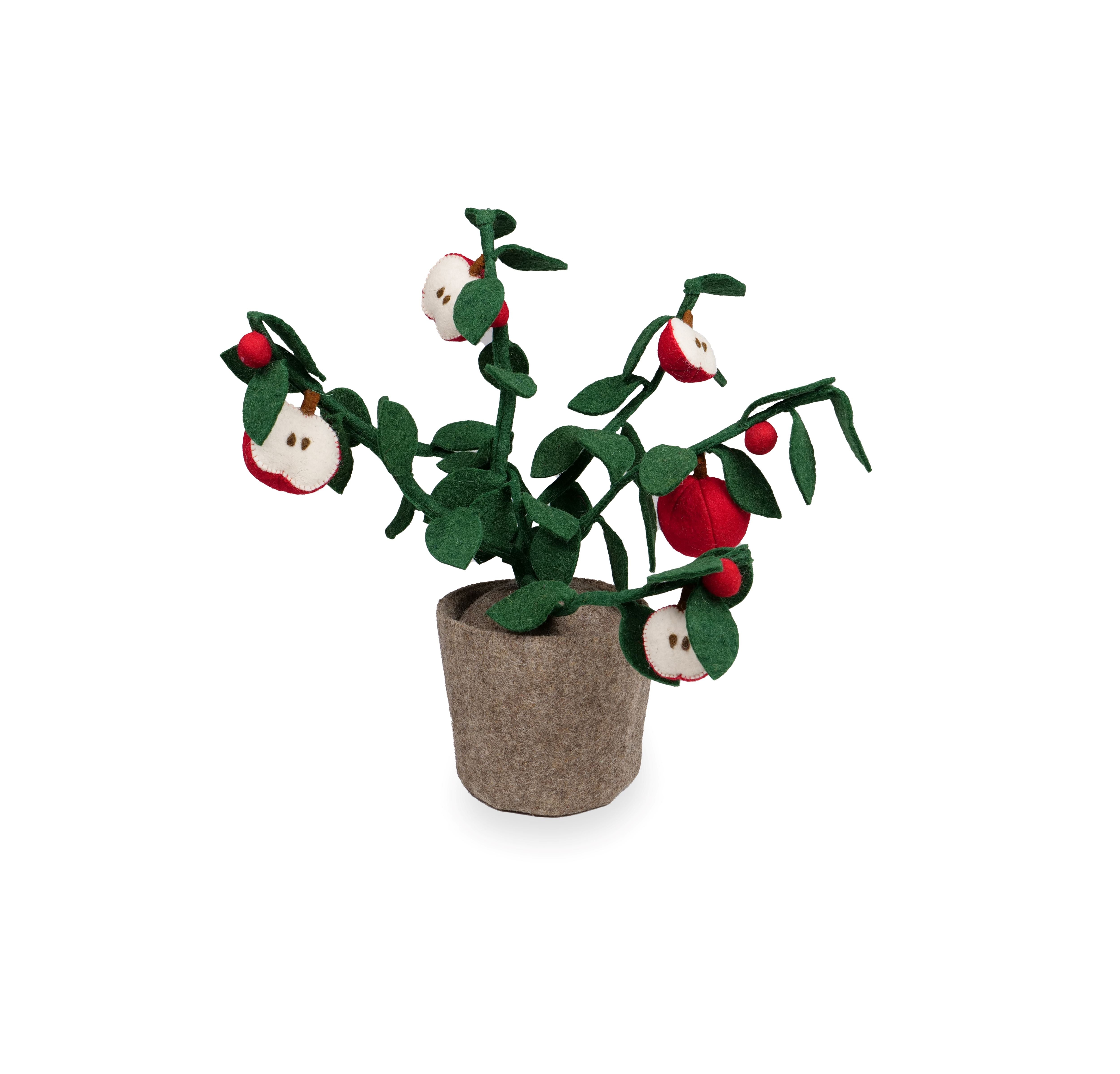 KidsDepot Plant Pebbe Felt - Plante ornementale - Plante artificielle - Chambre d'enfant ou salon