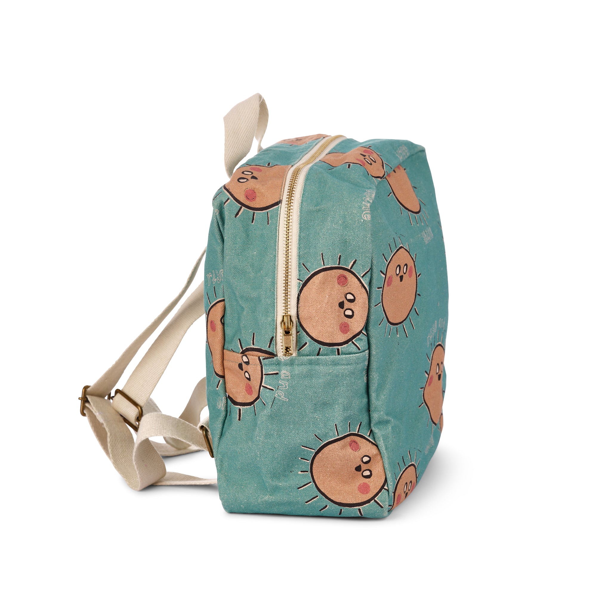 Studio Loco Waterproof Kleuterrugzak Sun - 26x23x13cm - Green