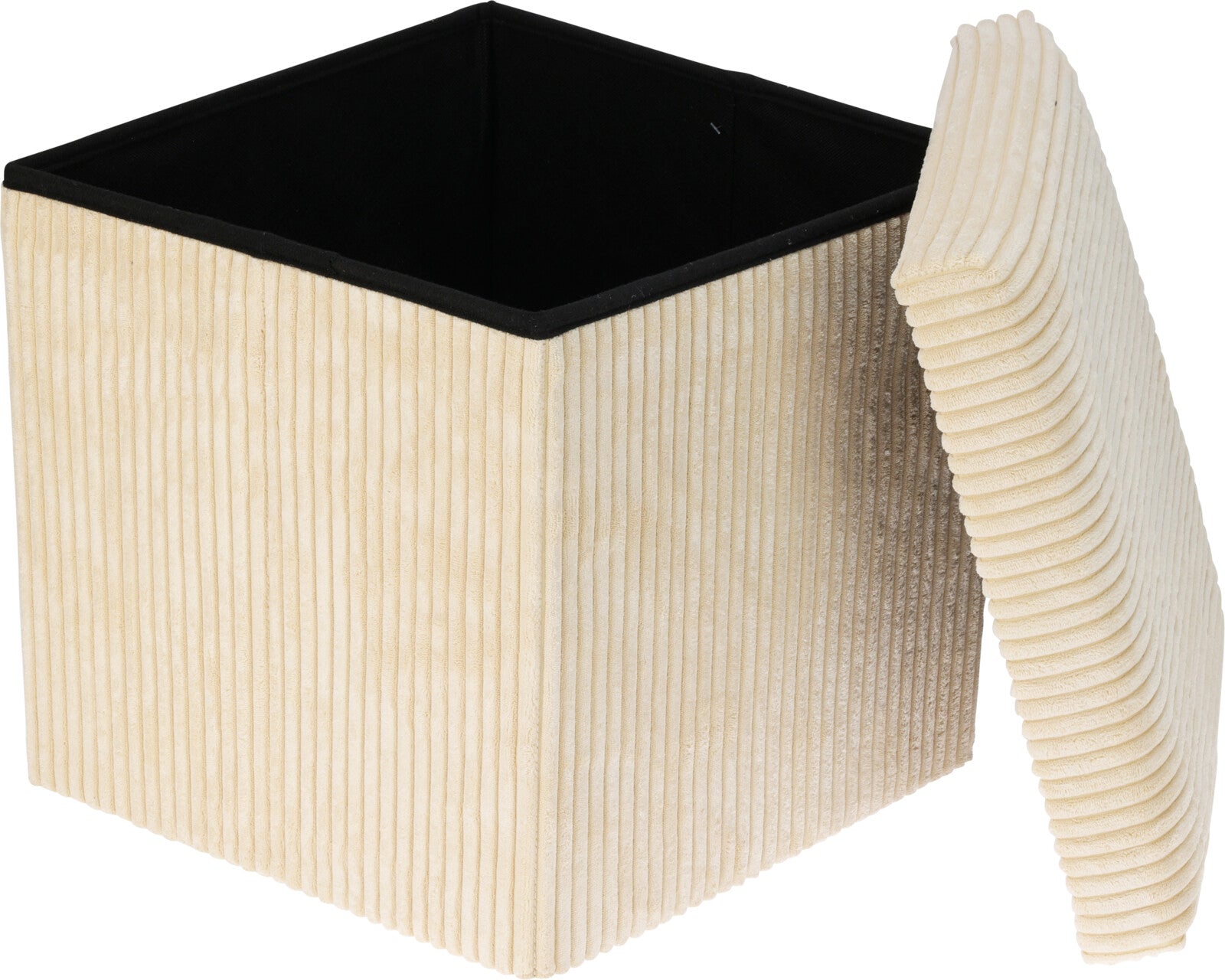 Atmosphena poef 31x31cm - faltbar - dunkelgrau