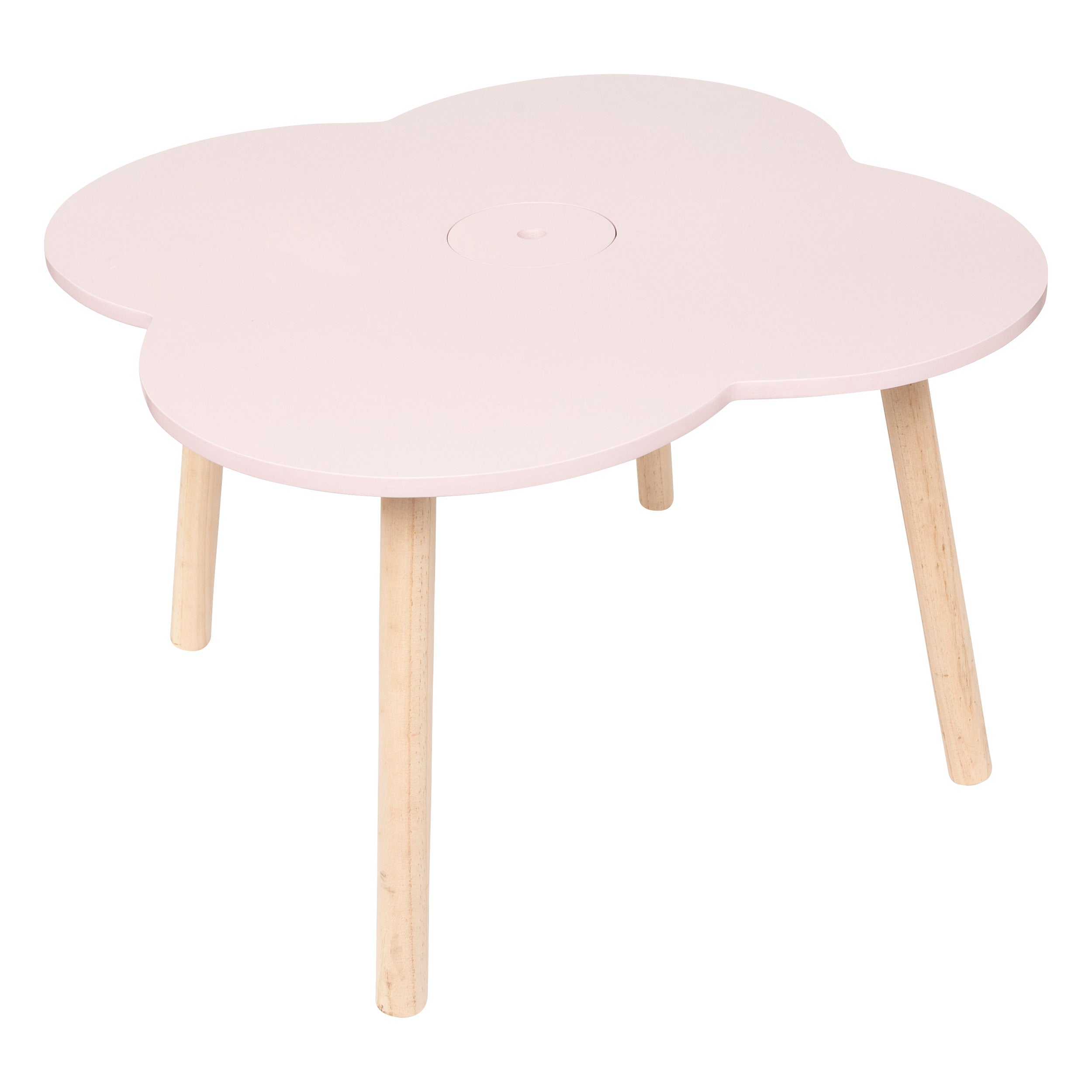 Atmosphera Kids Tekentafel/Kindertafel Bloem Ø51xH40cm - Roze