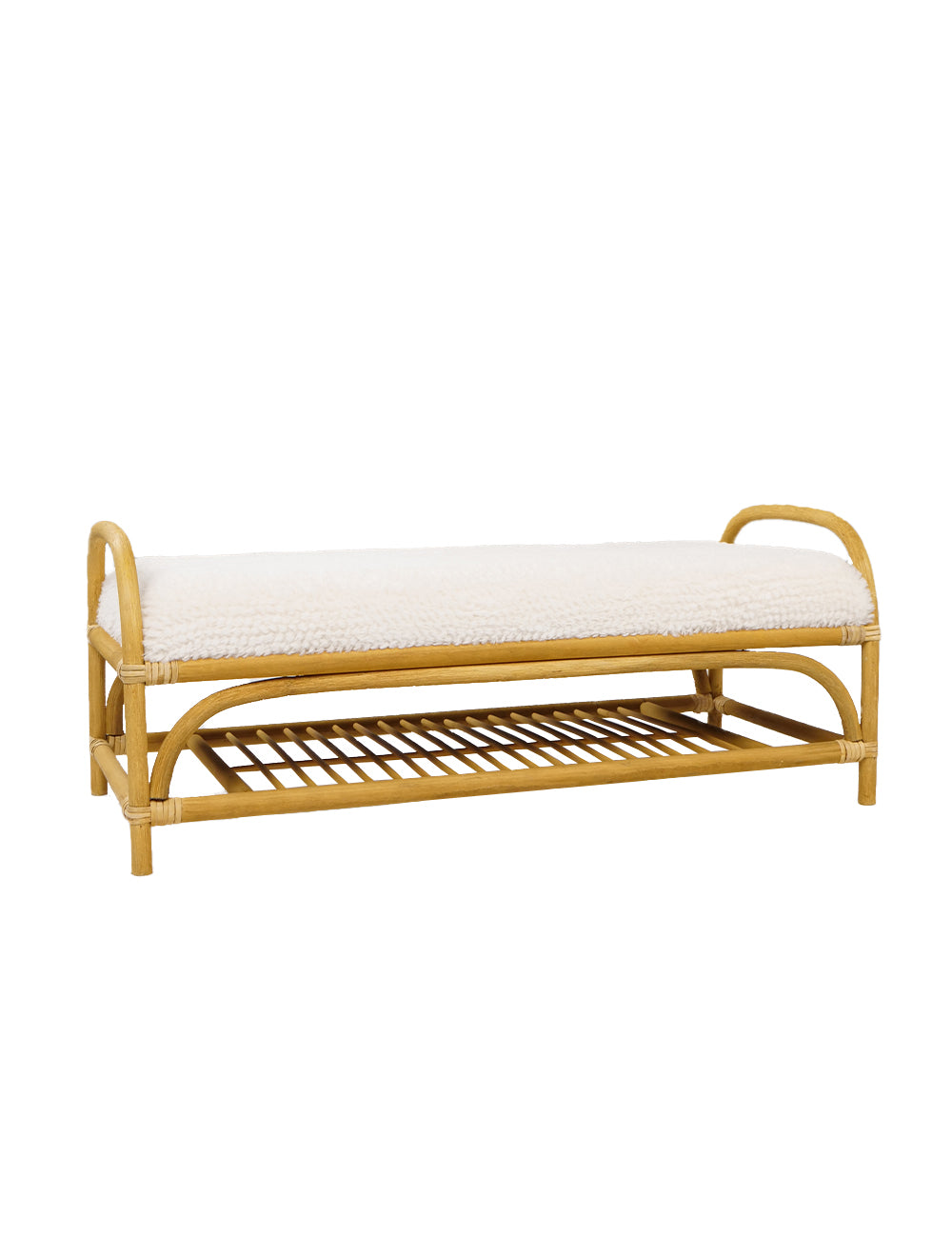 Kids Depot Maura Bambus Beistelltisch - Ø40xh46cm - Naturel