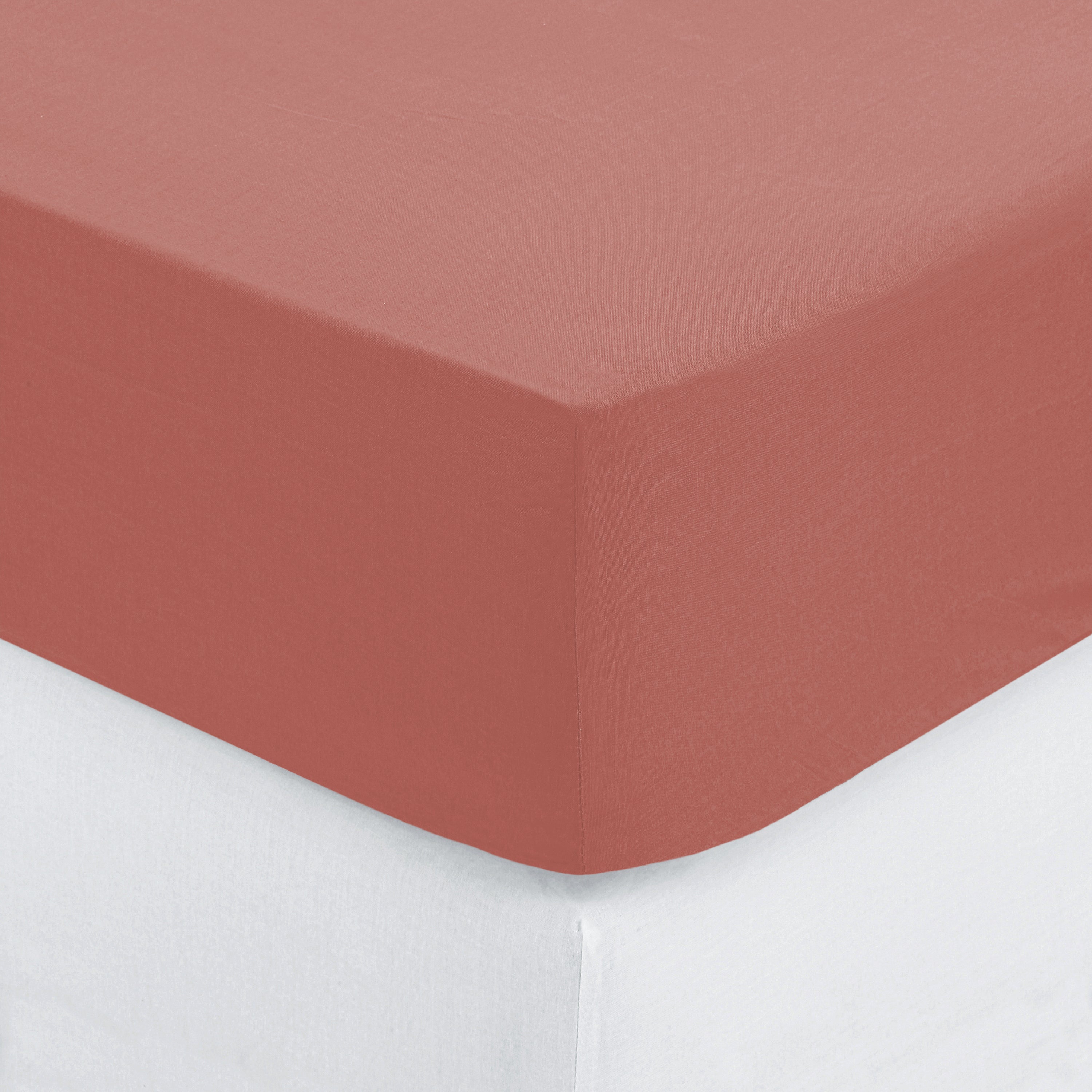 Tôle d'atmosphère coton simple - 90x190cm - kaki