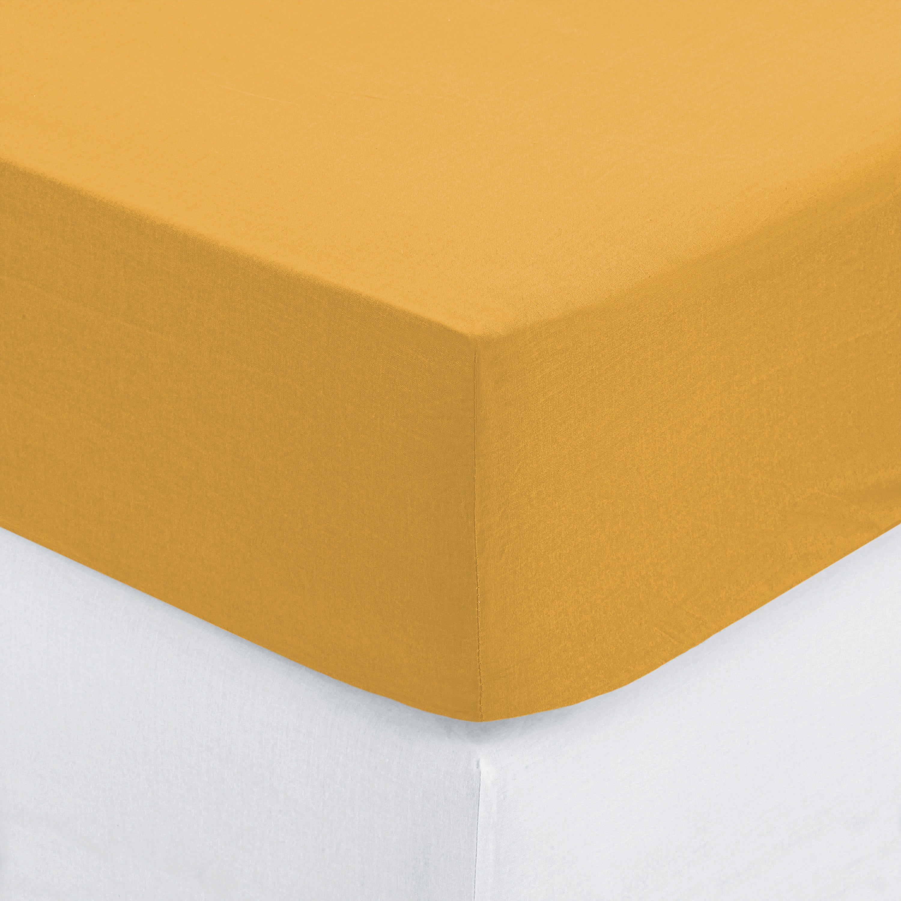 Tôle d'atmosphère coton simple - 90x190cm - kaki