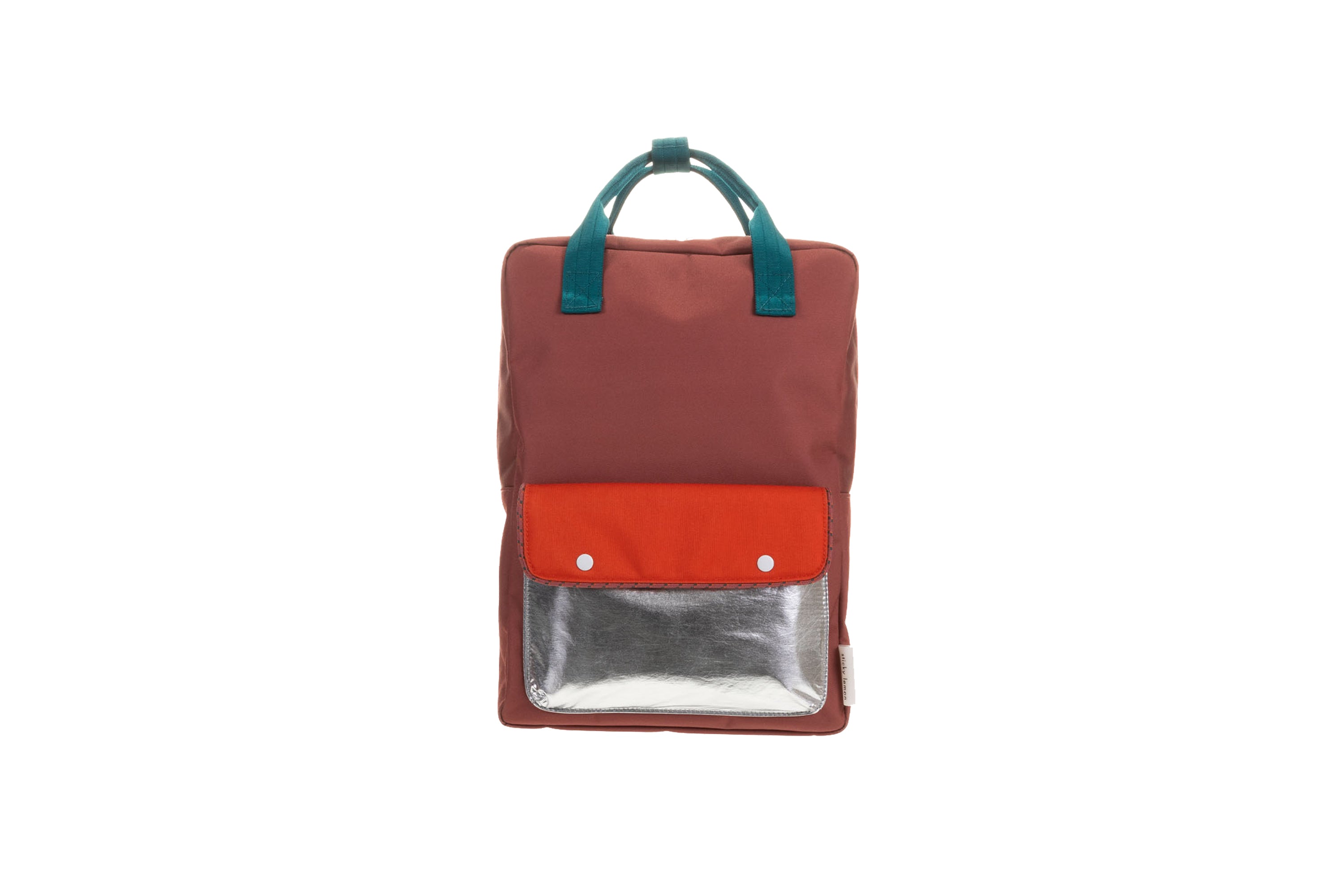 Klebriger Zitronen -Rucksack/Büchertasche kleiner zusammen | Sonderausgabe