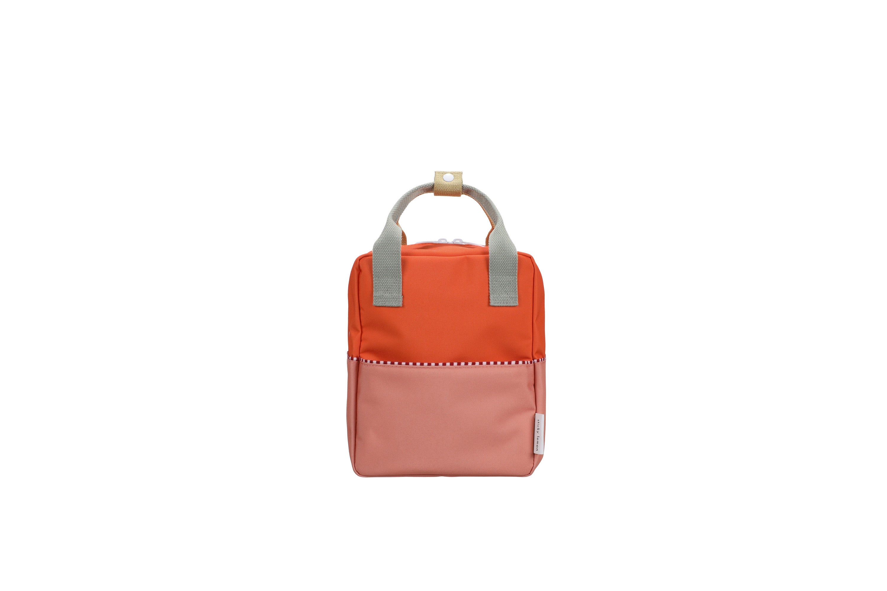 Klebriger Zitronen -Rucksack/Büchertasche kleiner zusammen | Sonderausgabe