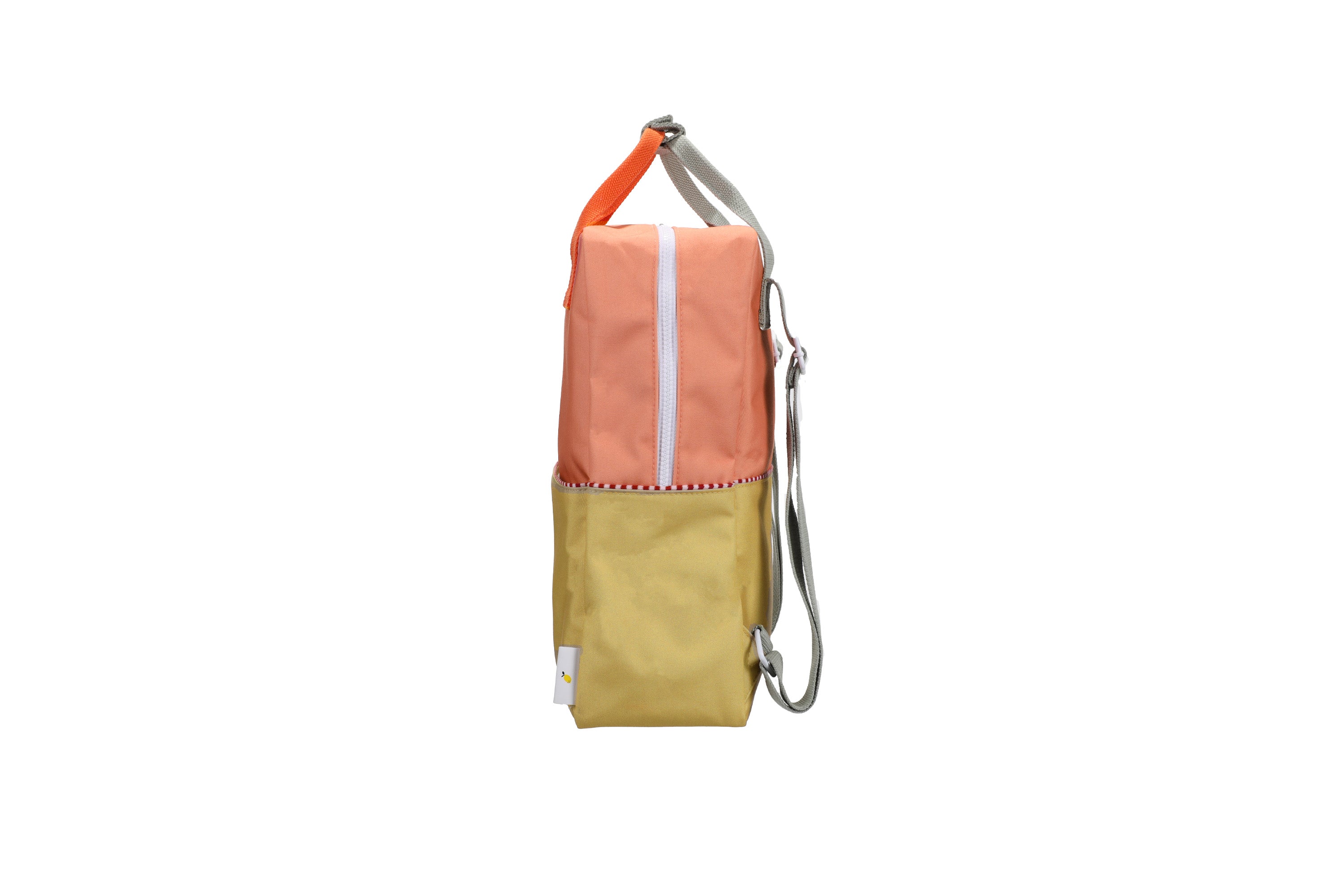 Klebriger Zitronen -Rucksack/Büchertasche kleiner zusammen | Sonderausgabe