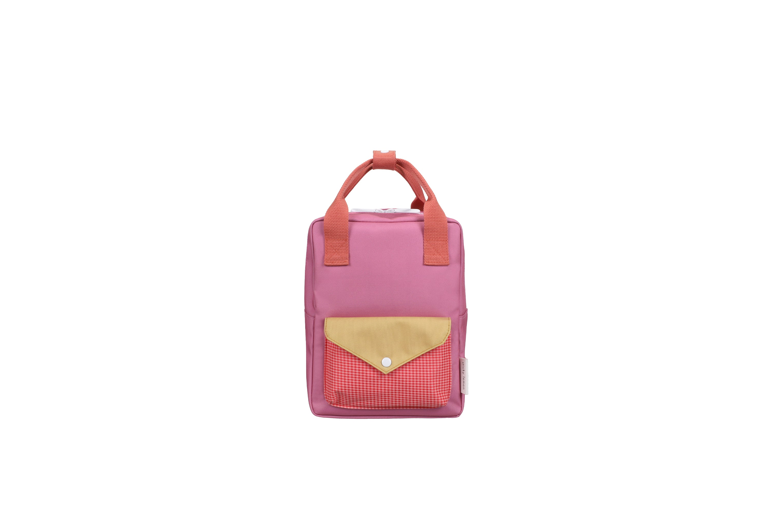 Klebriger Zitronen -Rucksack/Büchertasche kleiner zusammen | Sonderausgabe