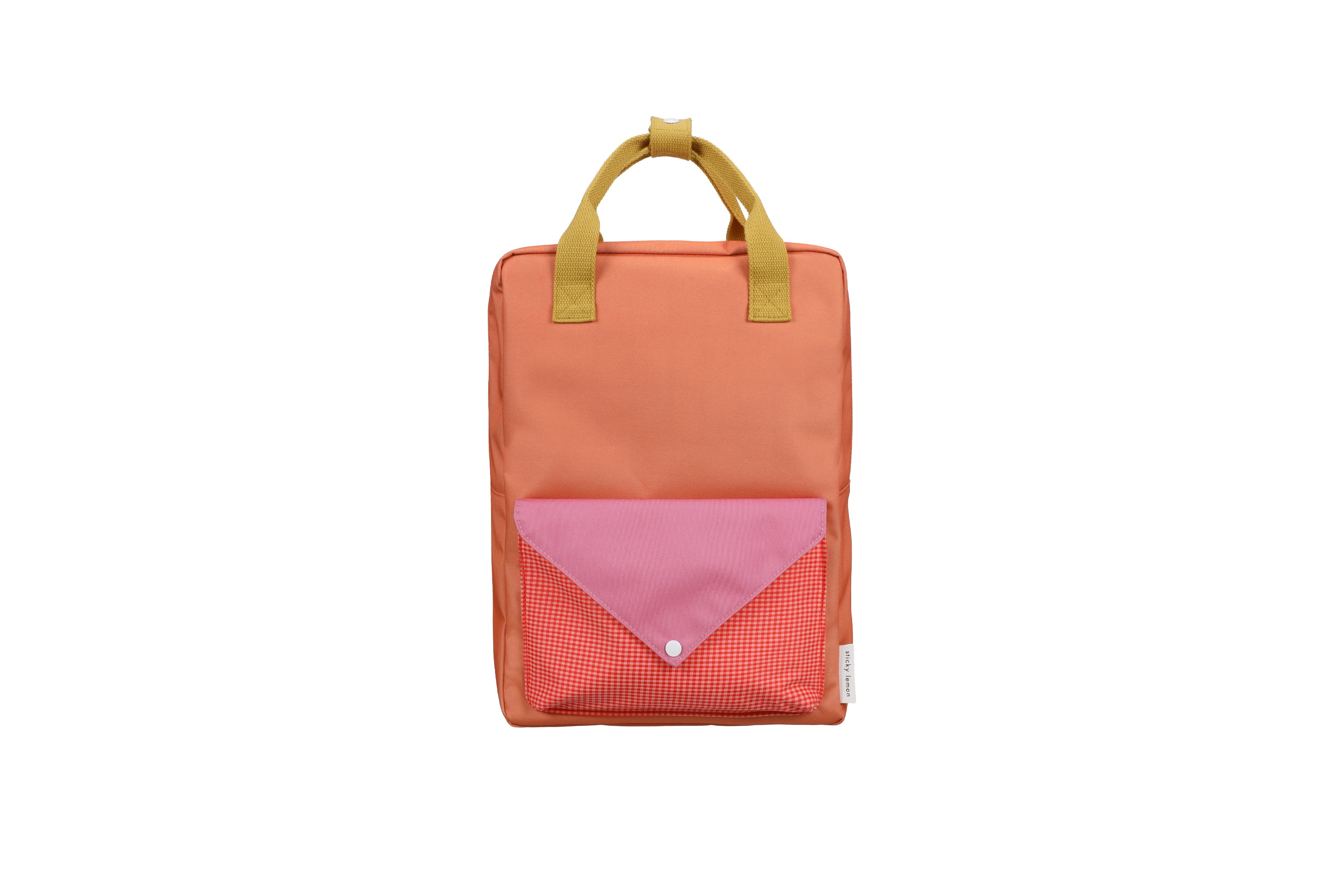 Klebriger Zitronen -Rucksack/Büchertasche kleiner zusammen | Sonderausgabe