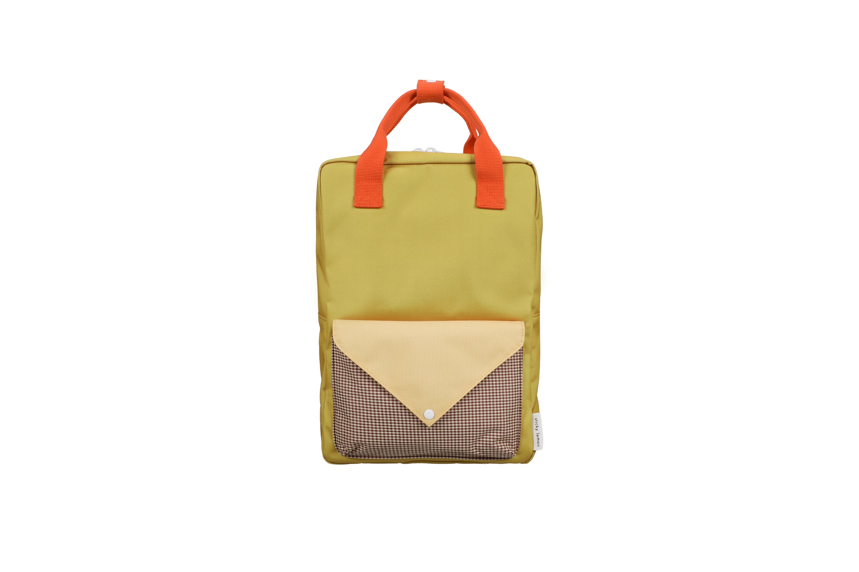 Klebriger Zitronen -Rucksack/Büchertasche kleiner zusammen | Sonderausgabe