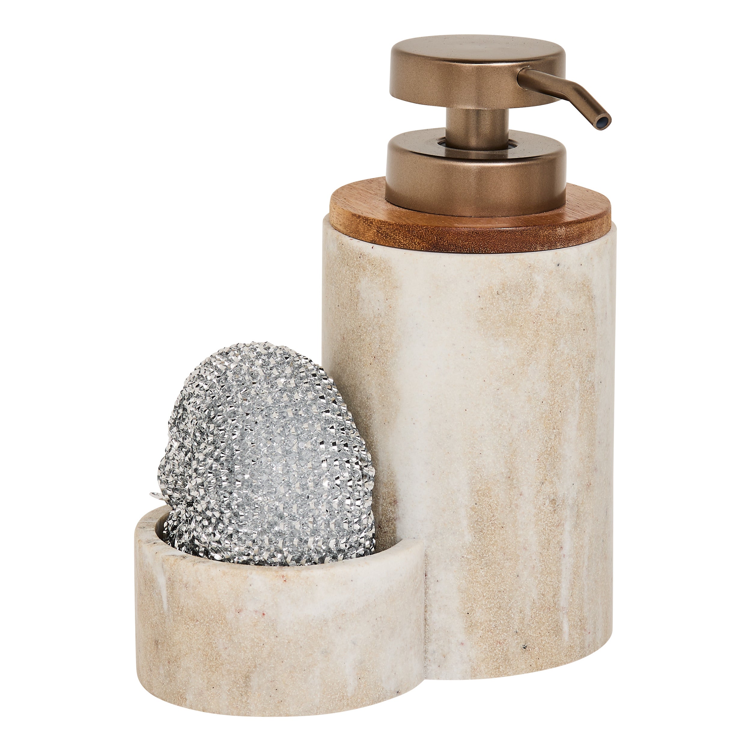Bundle 5Five Como Spülbecken-Organizer + Utensilienhalter – Beige