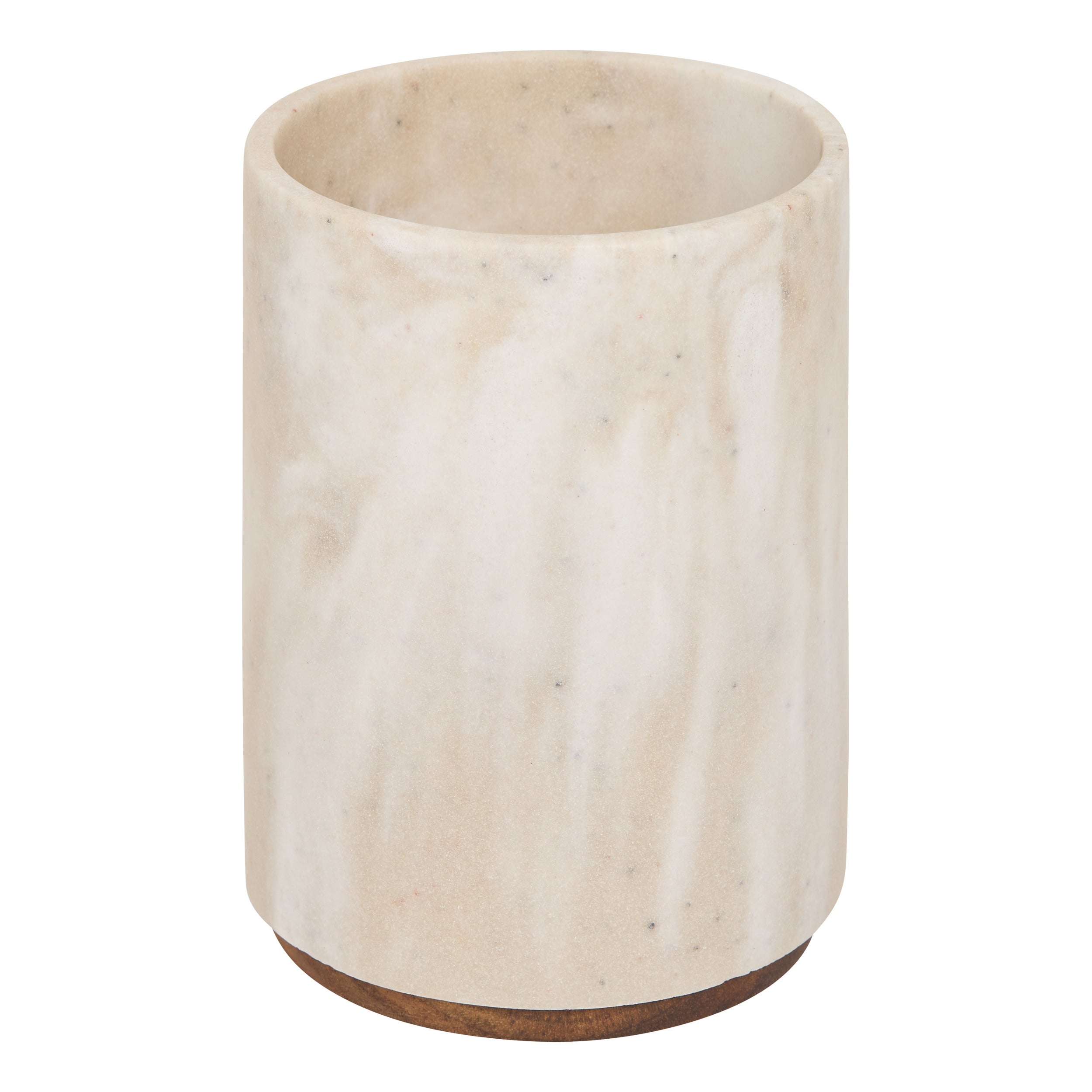 5Five Como Keukengereihouder - Marmereffect - Ø12xH17cm - Beige