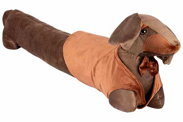 Cosy & Trendy Dachshund Draft Roll - 75cm - Brown