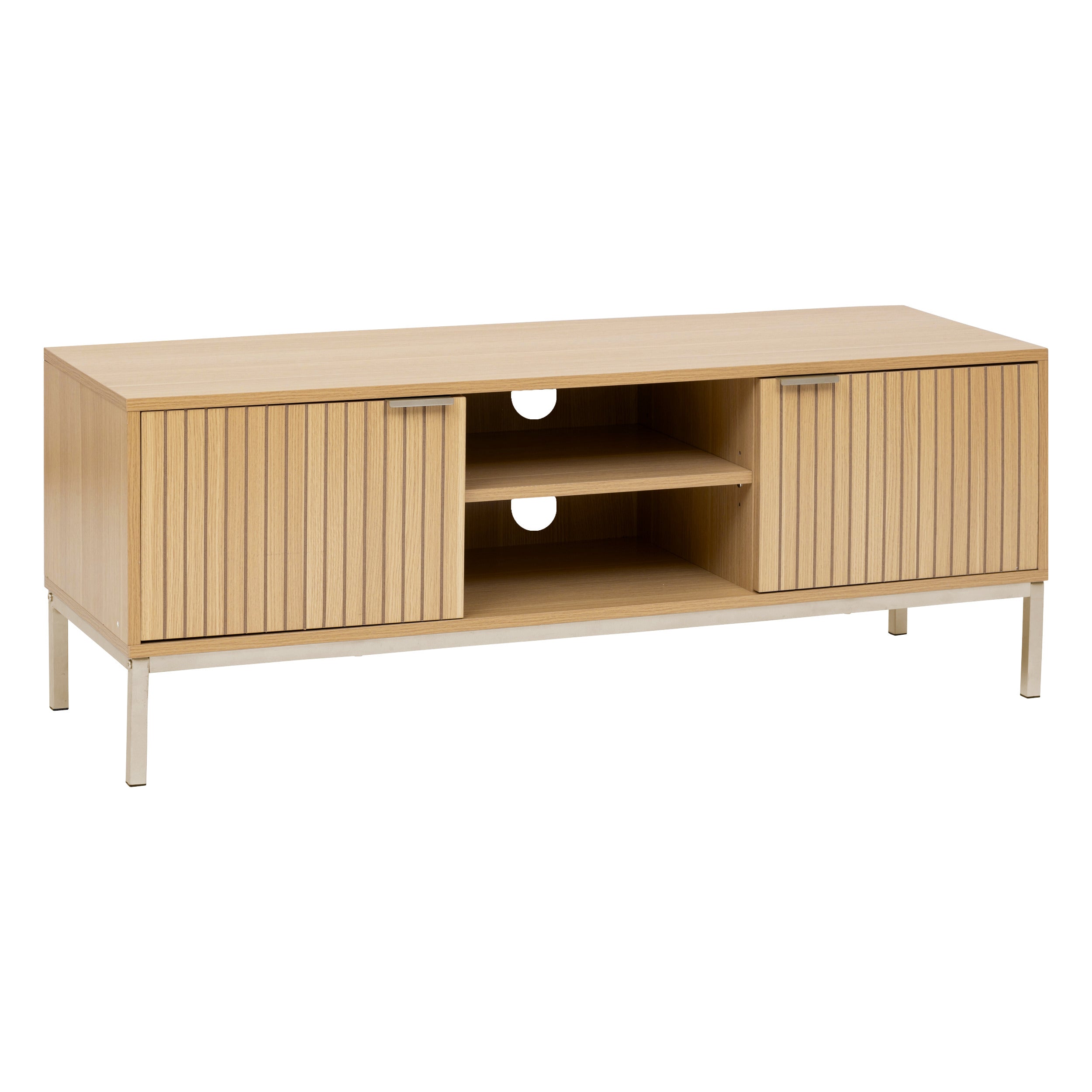5Five Tasso Tv-meubel 2D-2NIS - 120x40x46cm - Beige