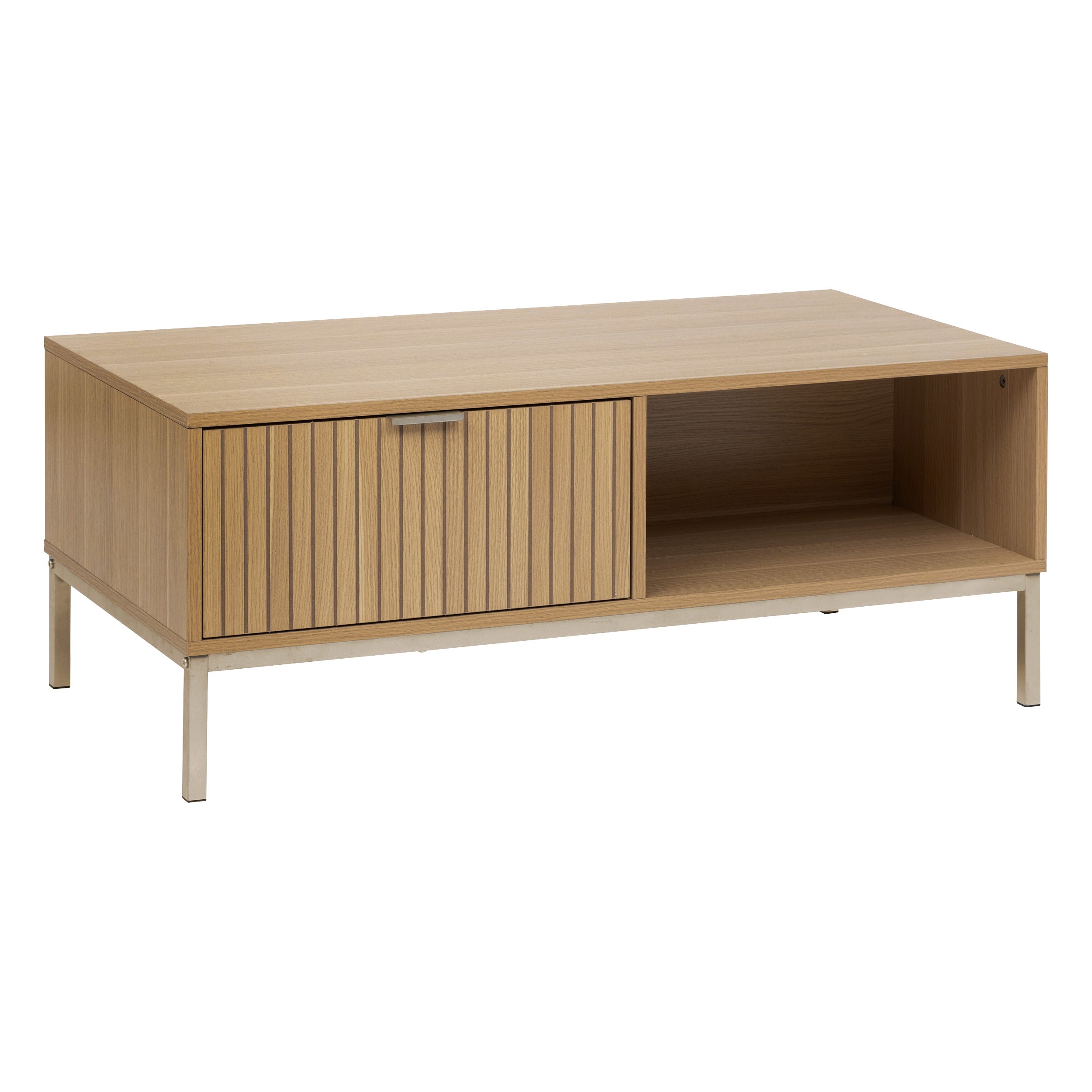 5Five Tasso Salontafel met houteffect - 100x50x40cm - Beige