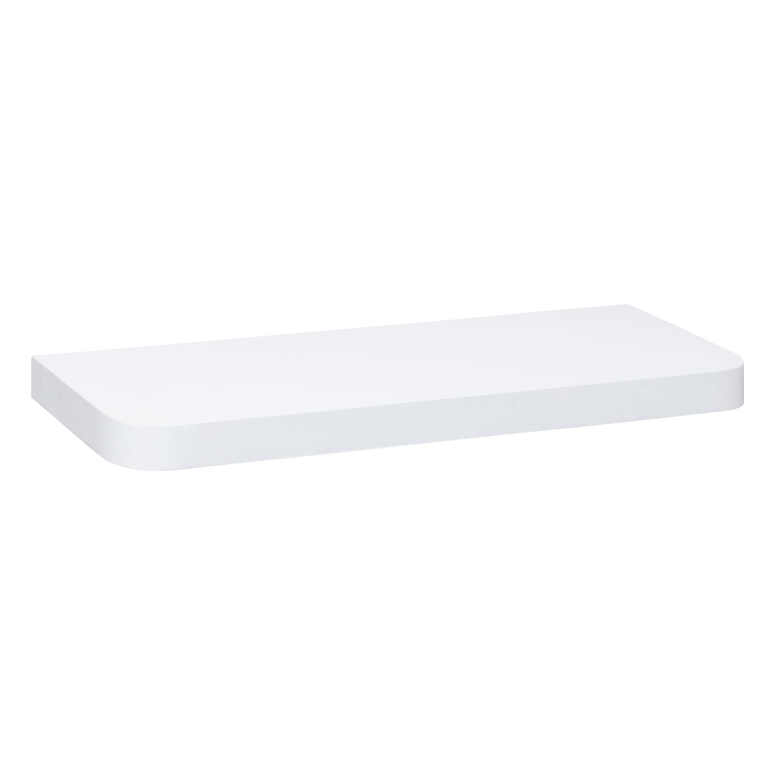 5Five Fixy Afgeronde Wandplank - 60x24x4cm - Wit
