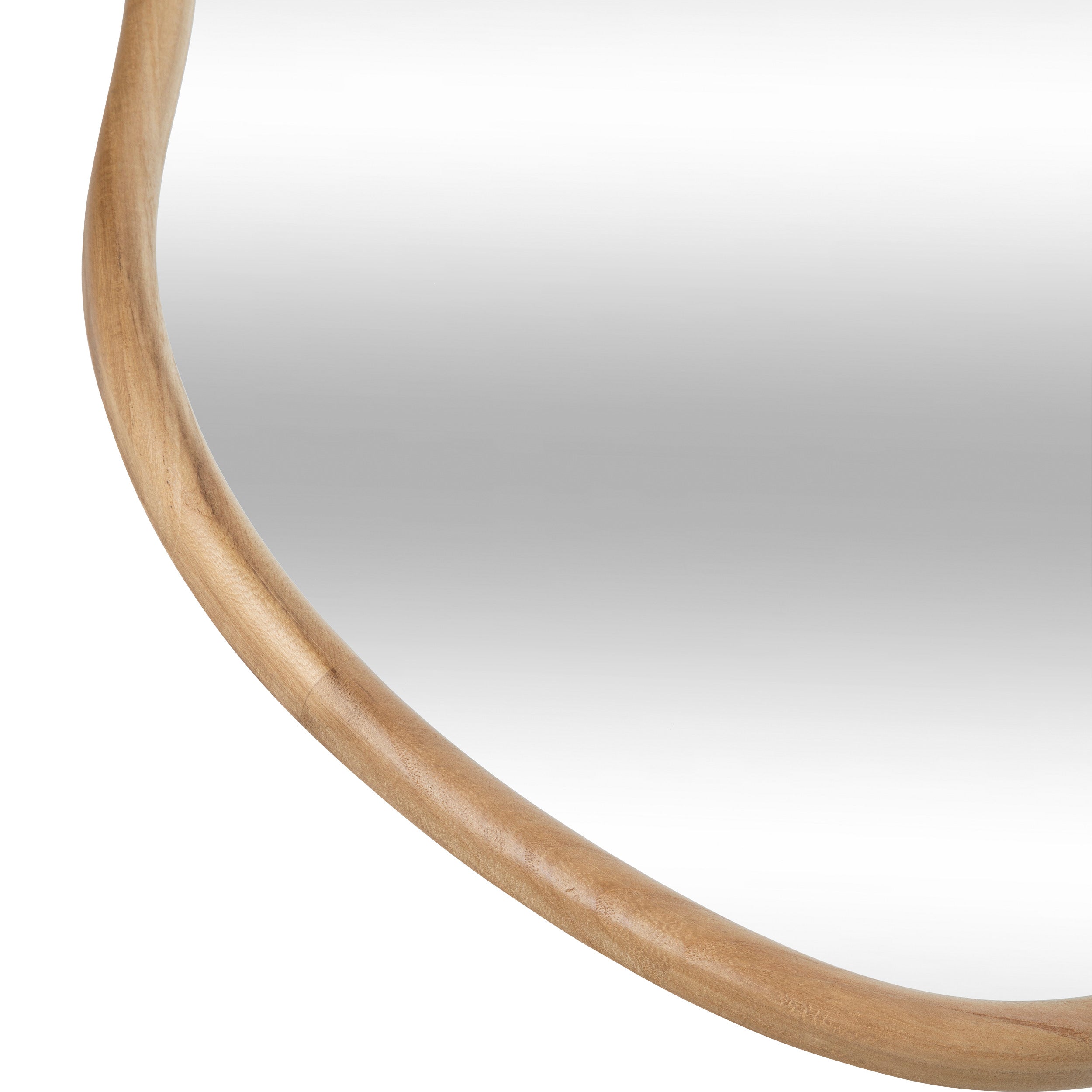 Atmosphera Miroir mural Livia - Bois - 75x45cm