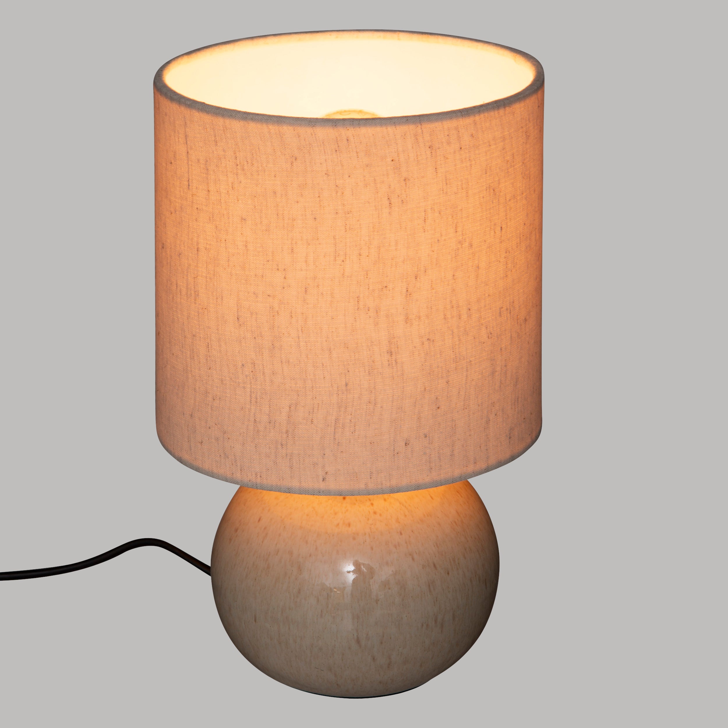 Atmosphera Tafellamp Gaia D15x28cm - Beige - E14