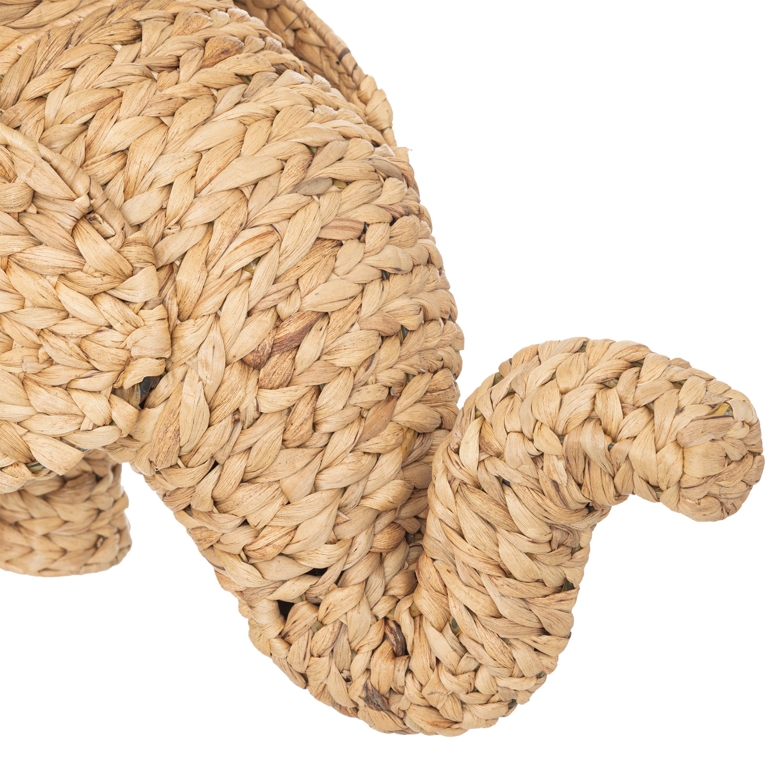 Atmosphera Kids XXL panier de rangement / rangement Éléphant - Jacinthe - 75 x 35 x H 37 cm