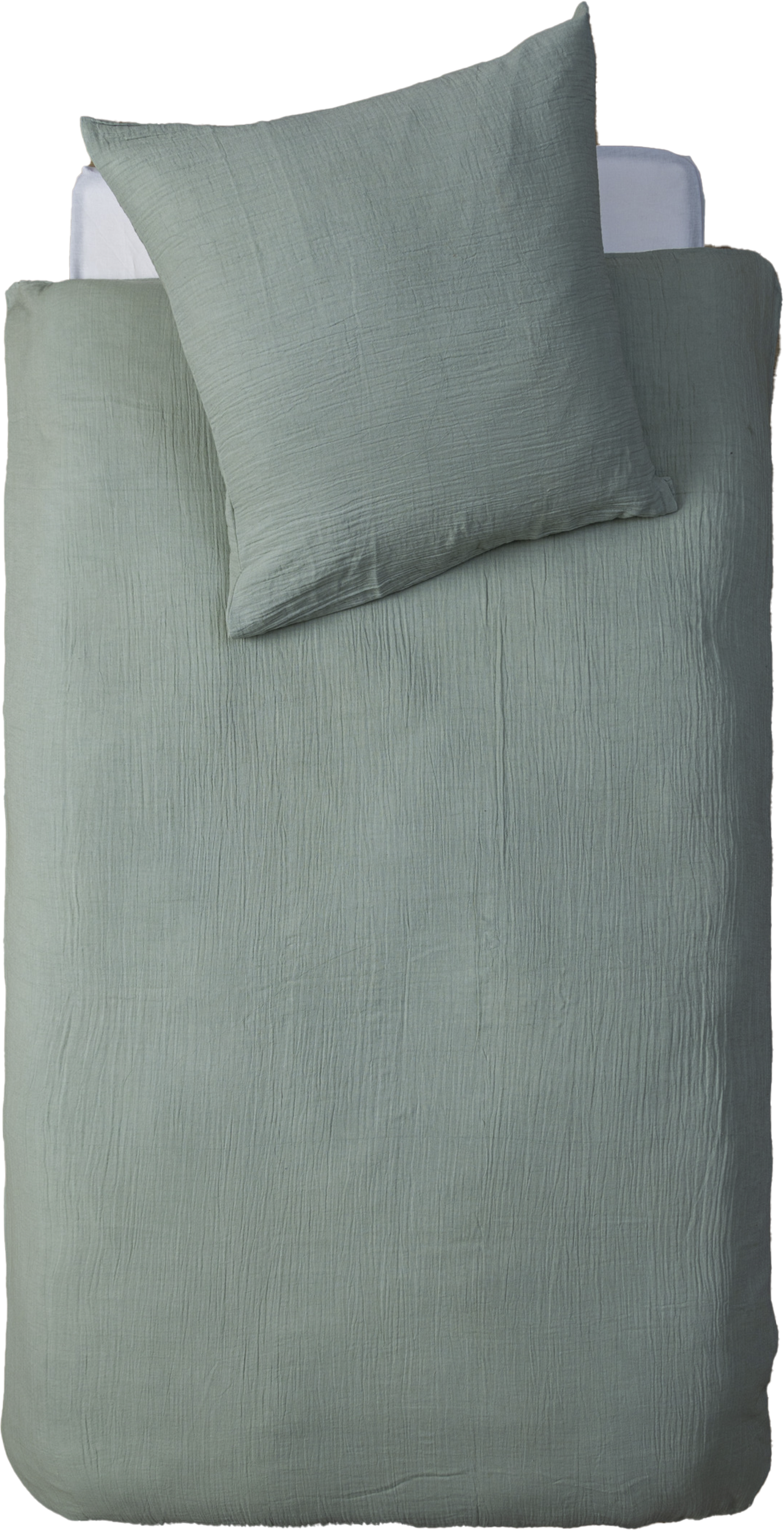 Atmosphera Kids Parure housse de couette et 1 taie 140x200cm/65x65cm Menthe