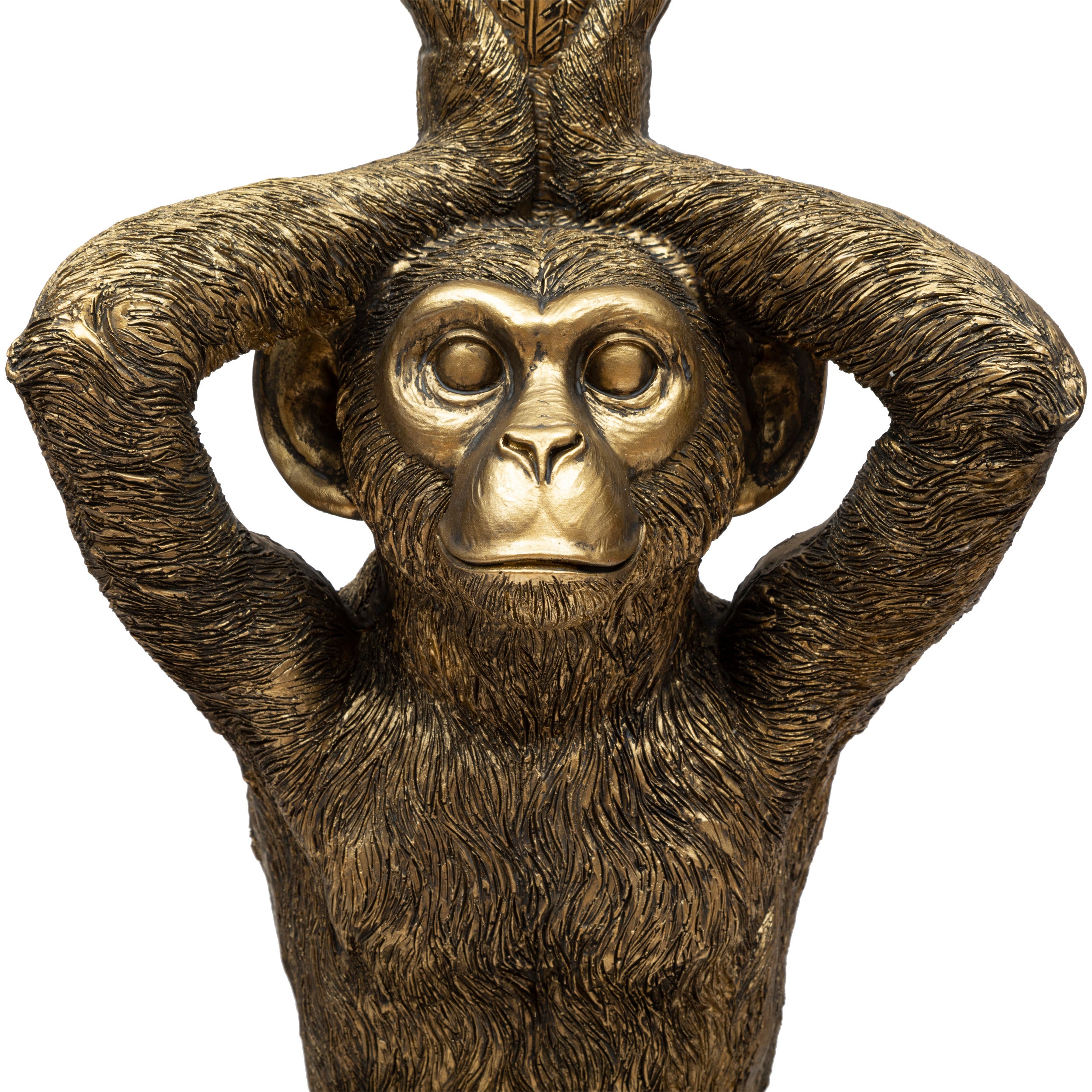 Atmosphera Monkey salontafel - Ø40xH52cm - Goud