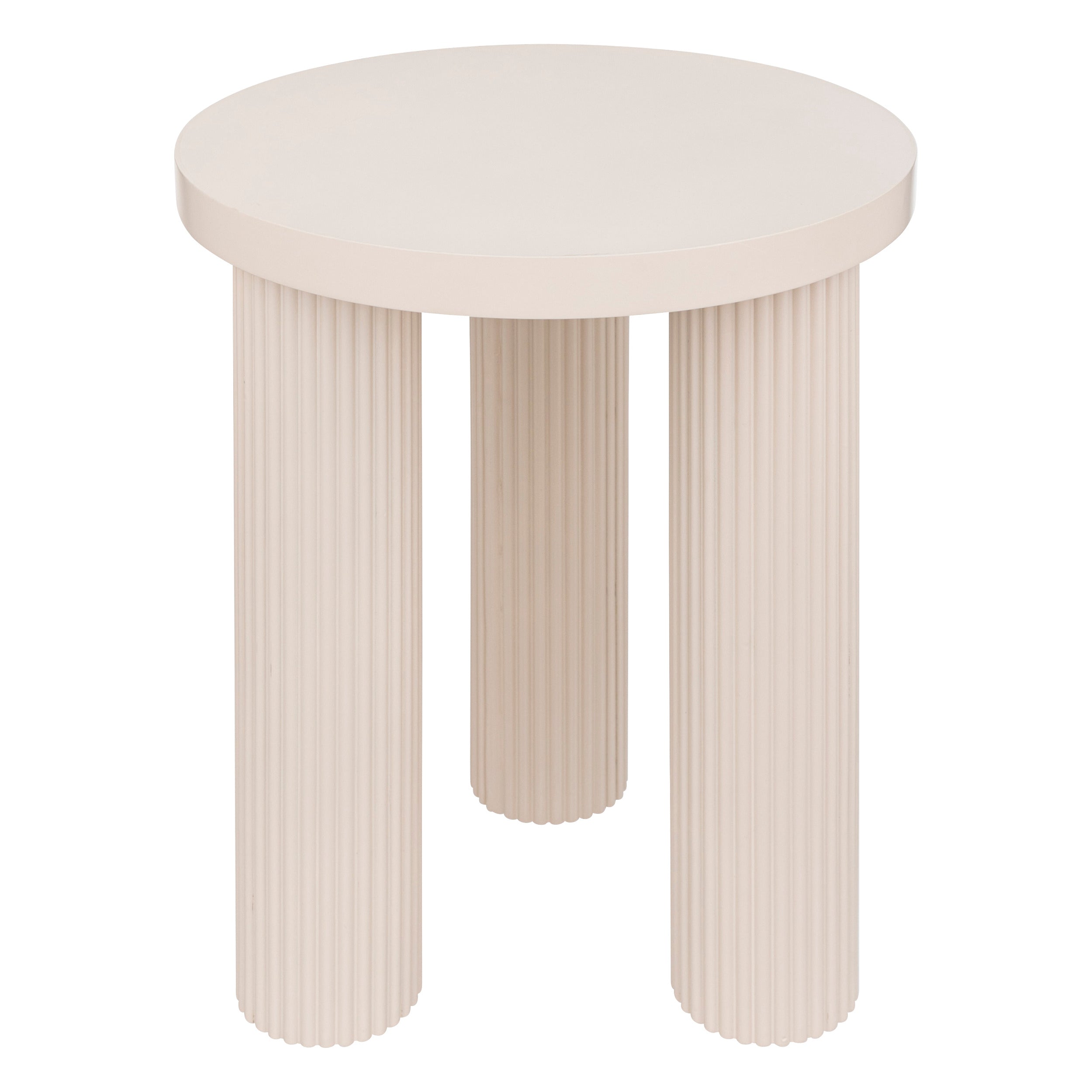 Atmosphera bijzettafel Ø40xH45cm - Beige