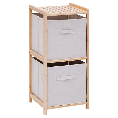5Five Tidybox Wasmanden - 35x33x78cm - Grijs
