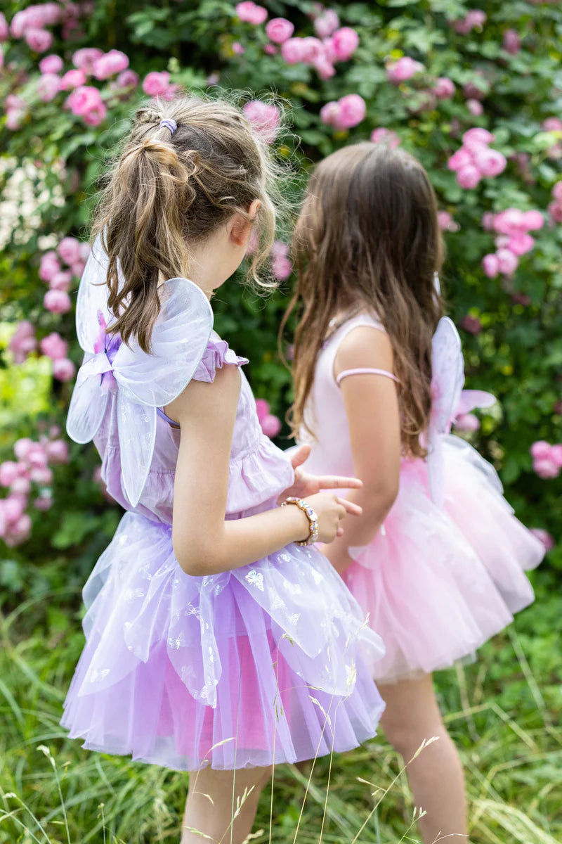 Great Pretenders Verkleedkledij Flutter Butterfly rok met vleugels - 4/6 jaar - Multi