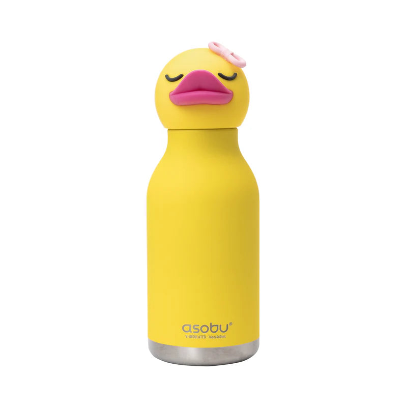 Asobu Thermo Trinkflasche Besties Kuh - 460 ml - Weiß / Schwarz (Kopie)