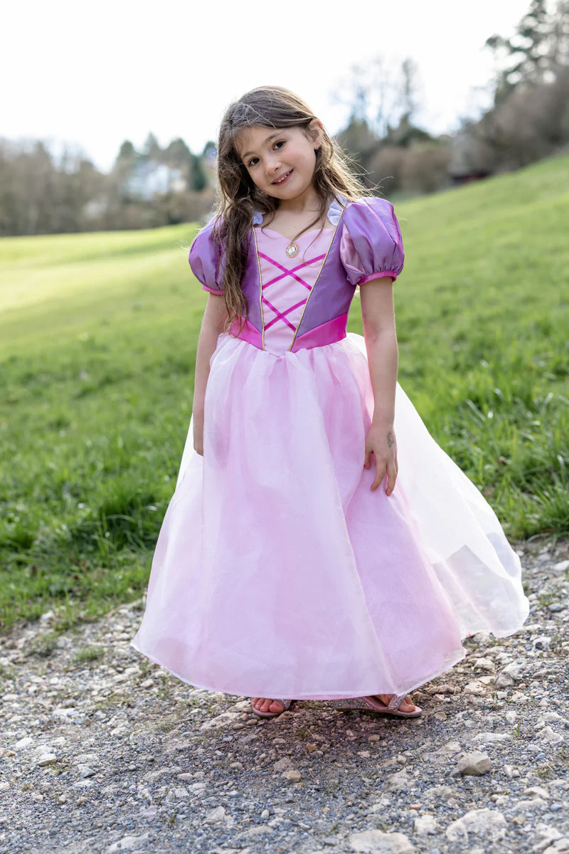 Great Pretenders Verkleedkledij Once Upon a Princess Tower Jurk - 104/116cm - 4/6 jaar