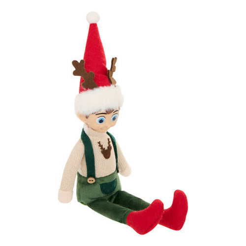 Férérics et bottes de Santa Claus de Noël de HARS - 24x22x55cm - rouge